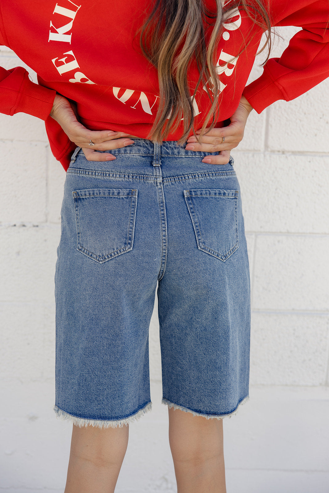 Wash Me Away Denim Shorts