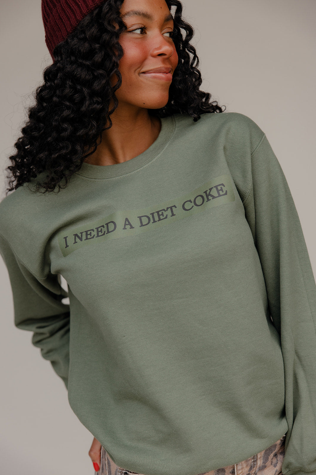 I Need A Diet Coke Sweatshirt