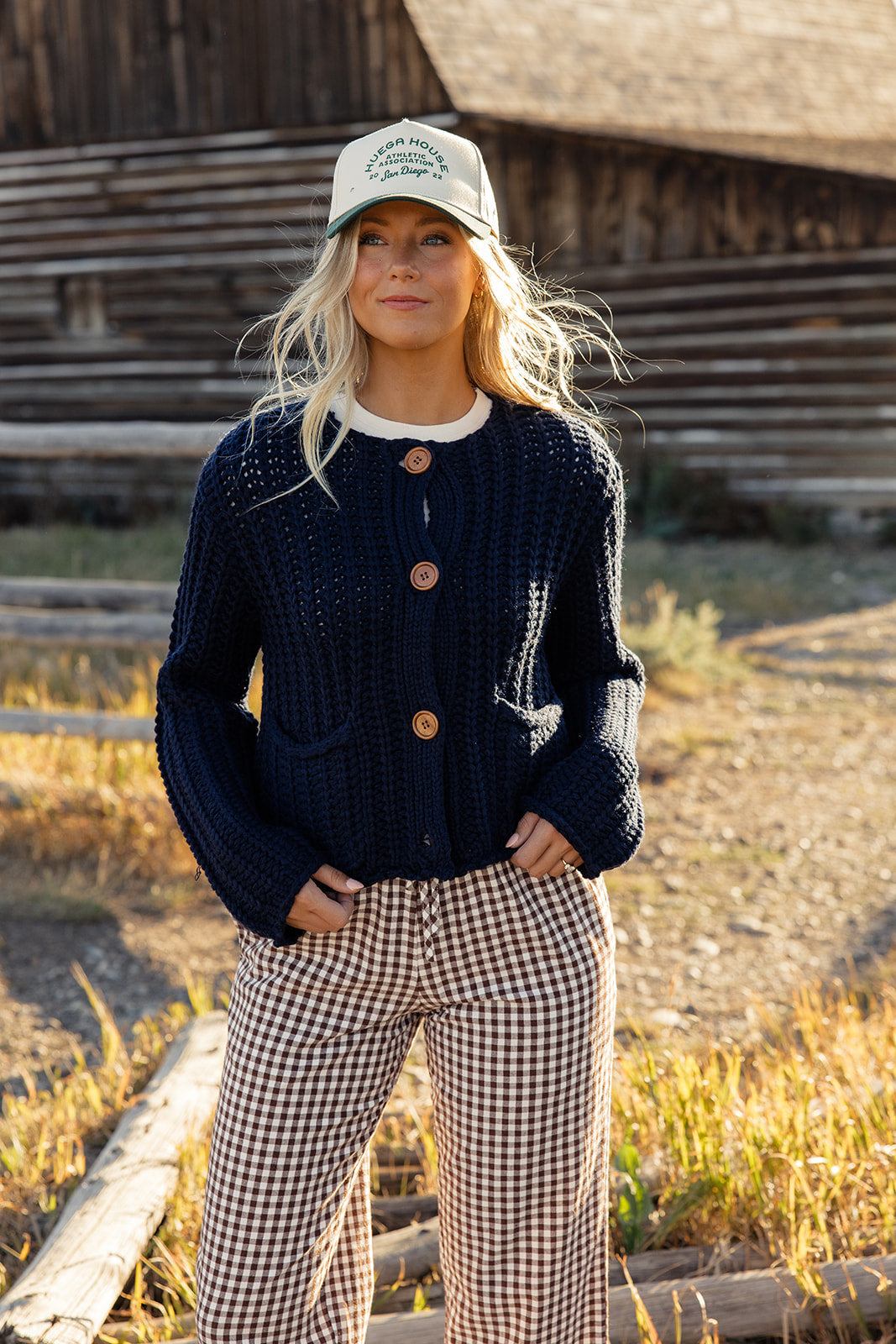 Lucky Girl Button Cardigan