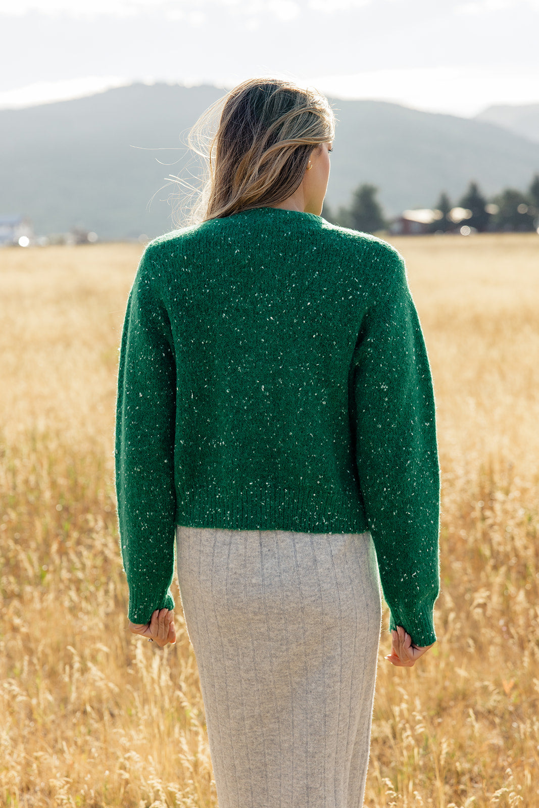 Defying Gravity Speckled Cardigan