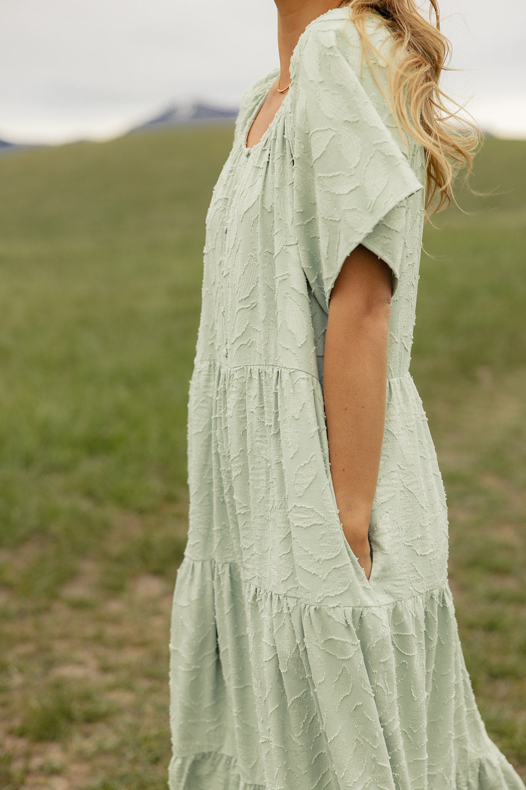 Carried Away Textured Maxi