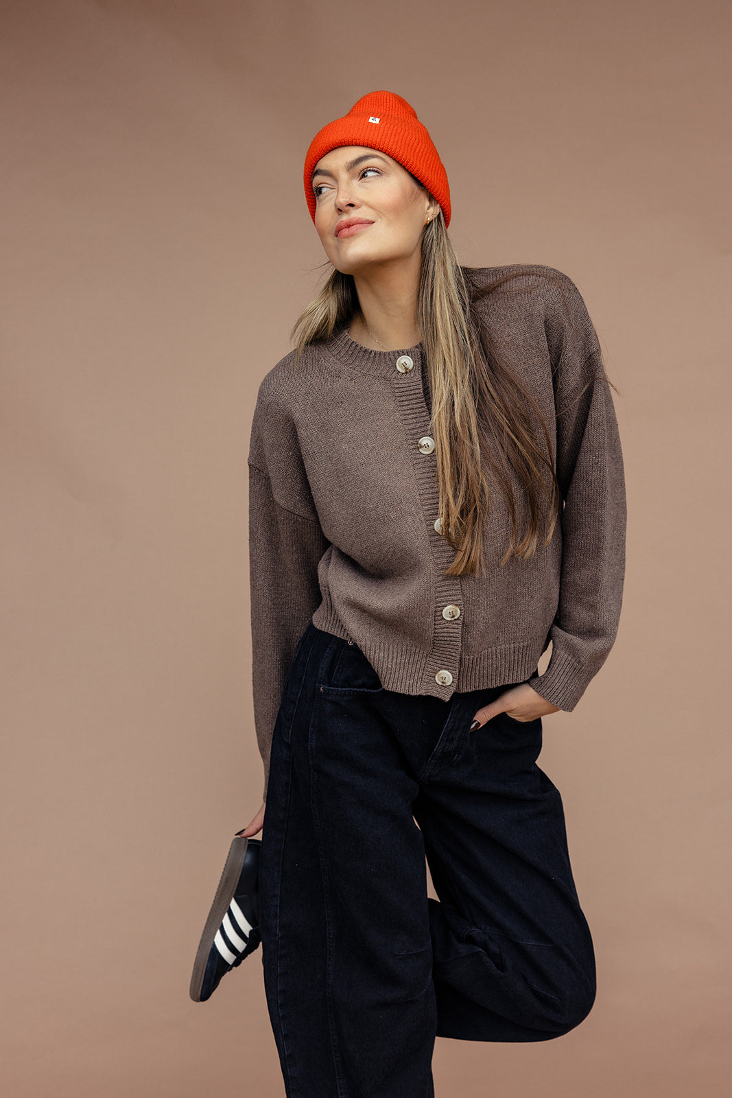 Redwood Forest Button Cardigan