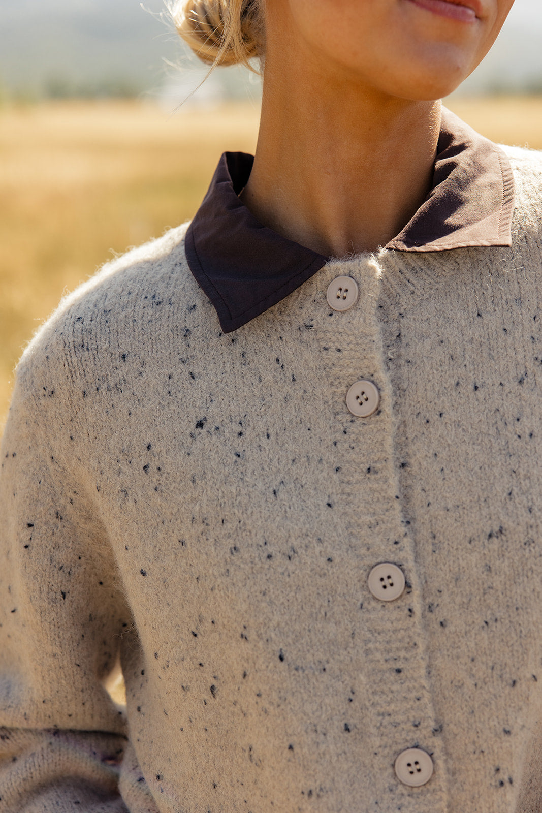 Defying Gravity Speckled Cardigan