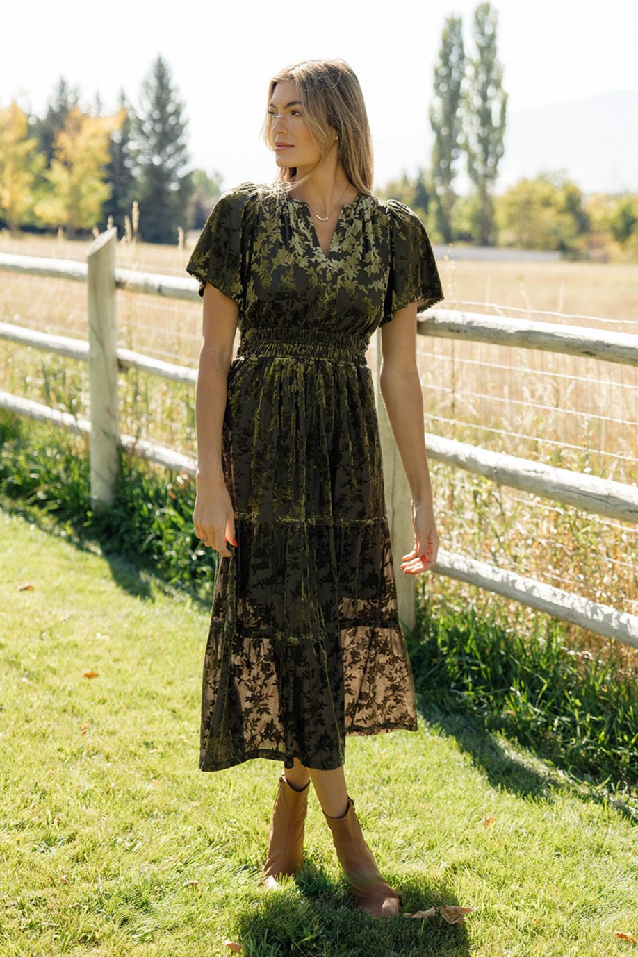 Stained Glass Velvet Dress