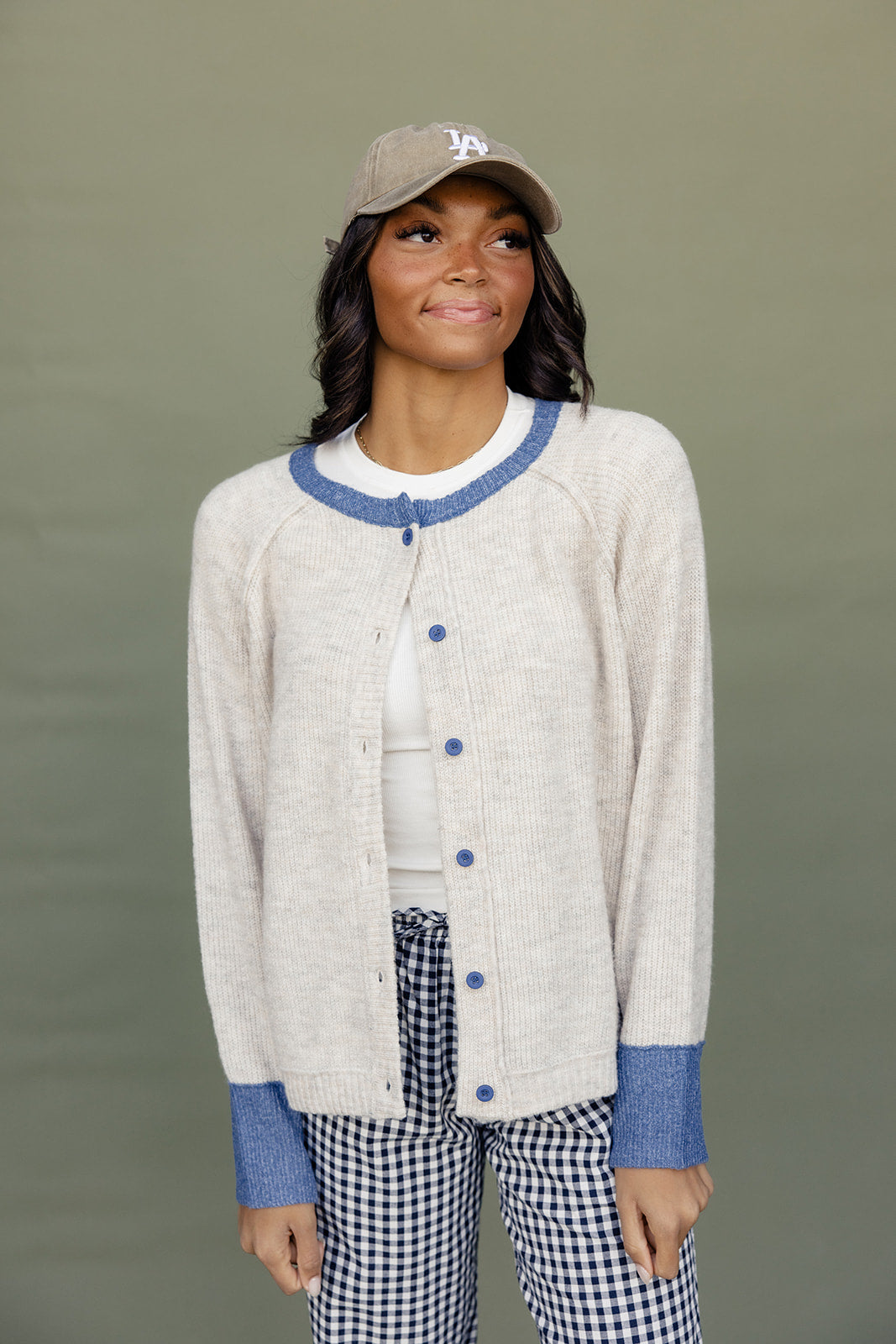 Great Expectations Contrast Cardigan