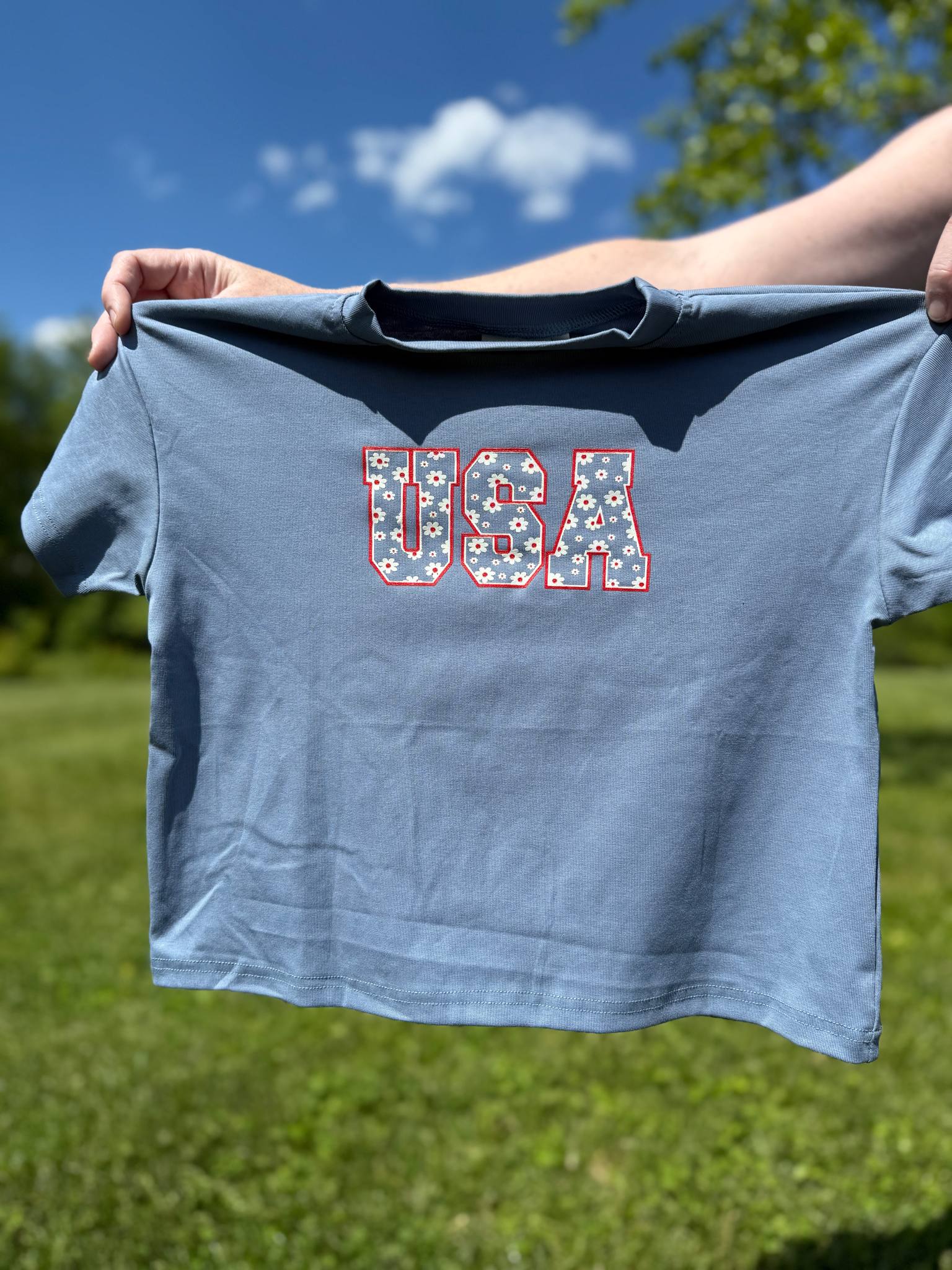 USA Daisy Oversized T-Shirt