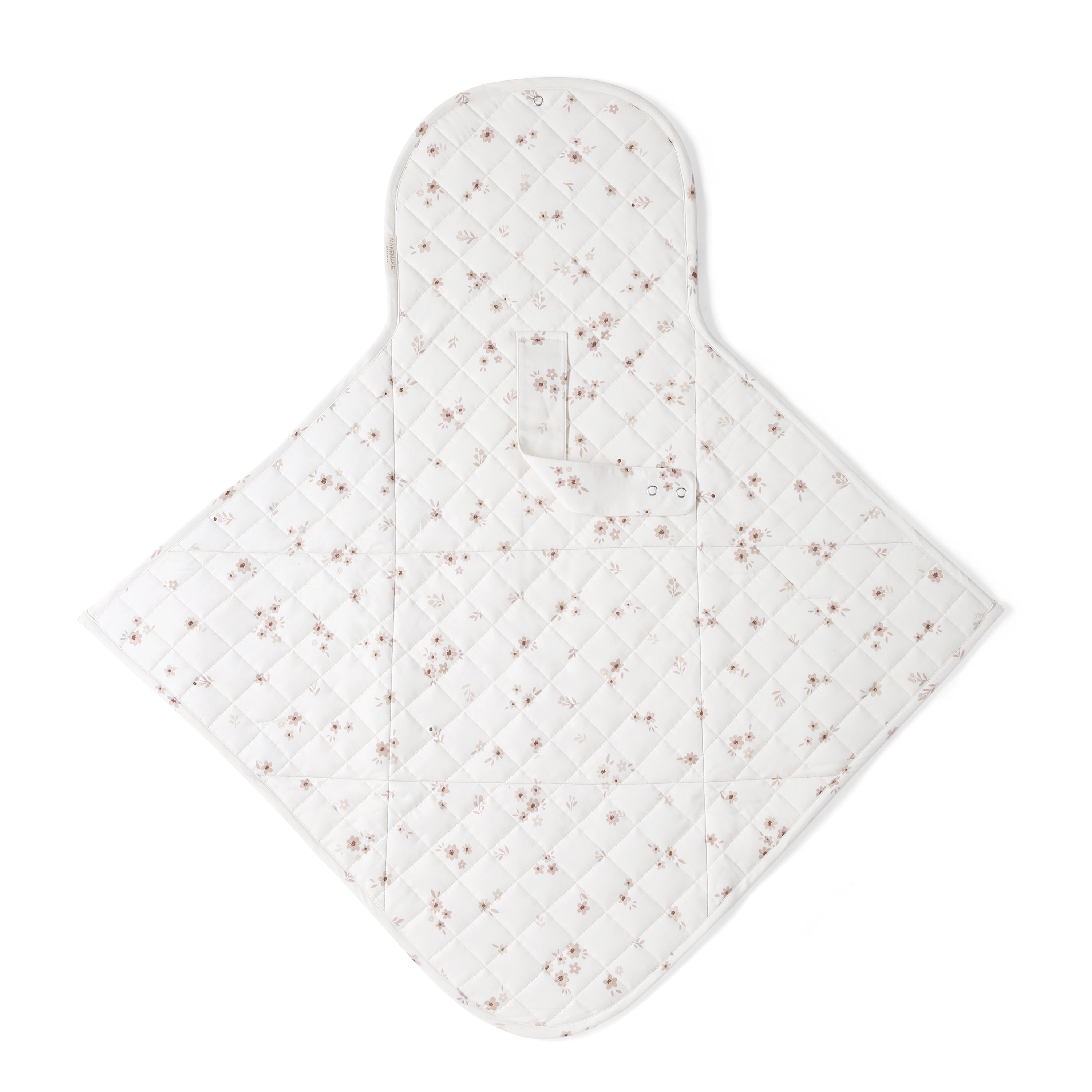 Organic Cotton Portable Changing Mat - Bloom