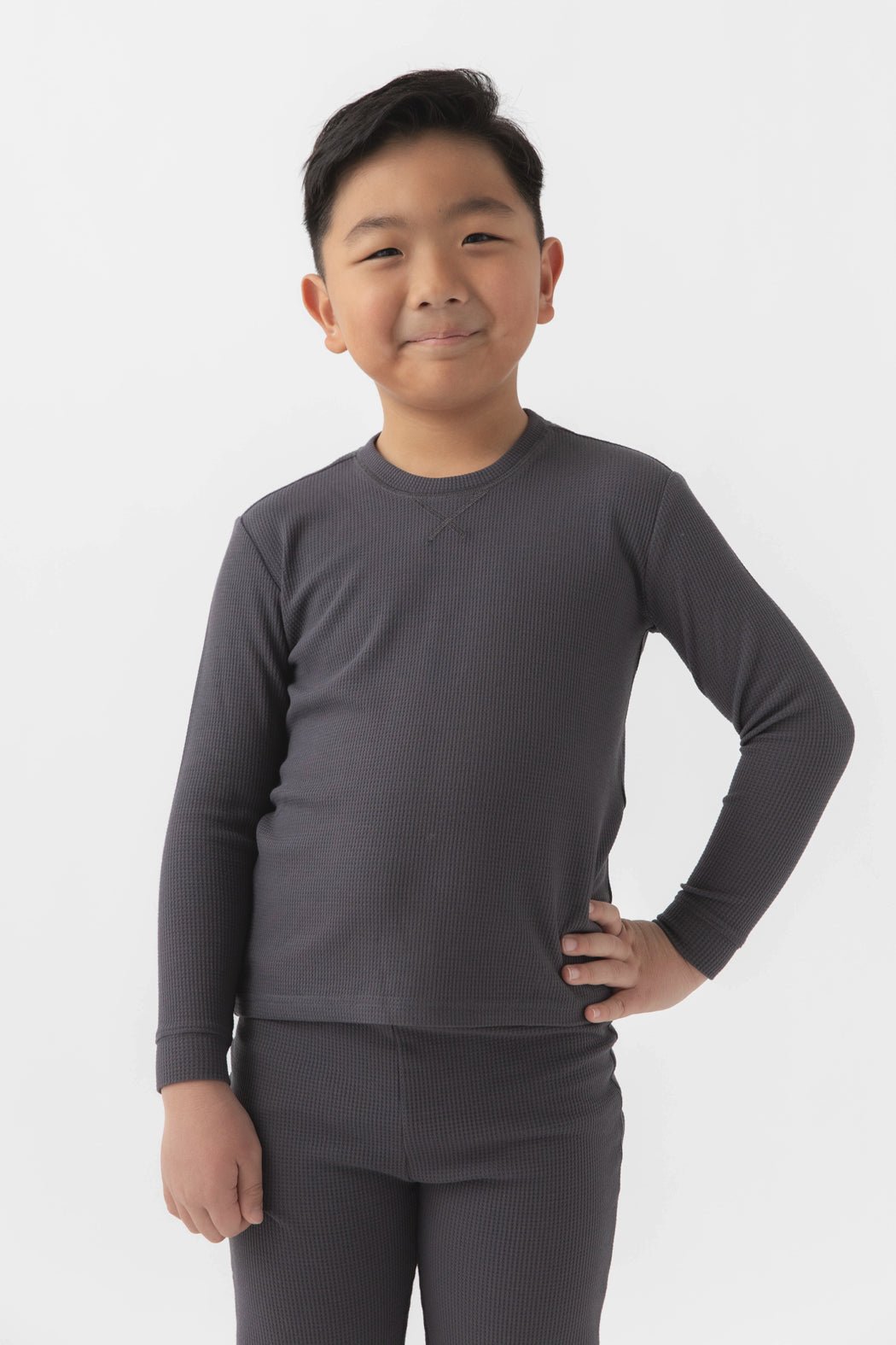 Children's Bamboo Waffle Knit Base Layer Set - Last Chance