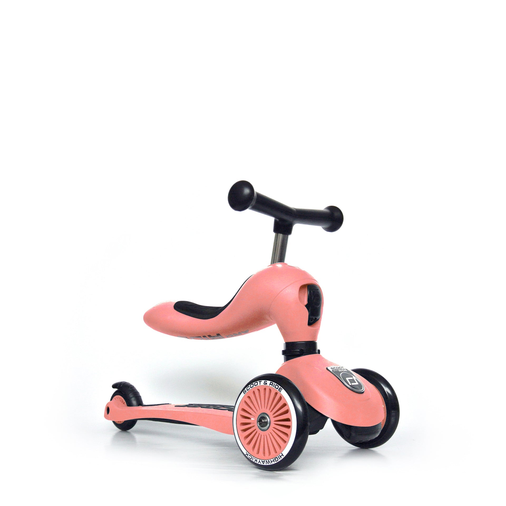HighwayKick 1 Scooter and Ride On Toy Peach