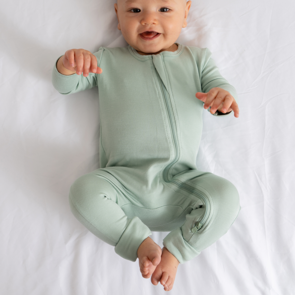 Baby Bamboo Pajamas w/ DreamCuffs®