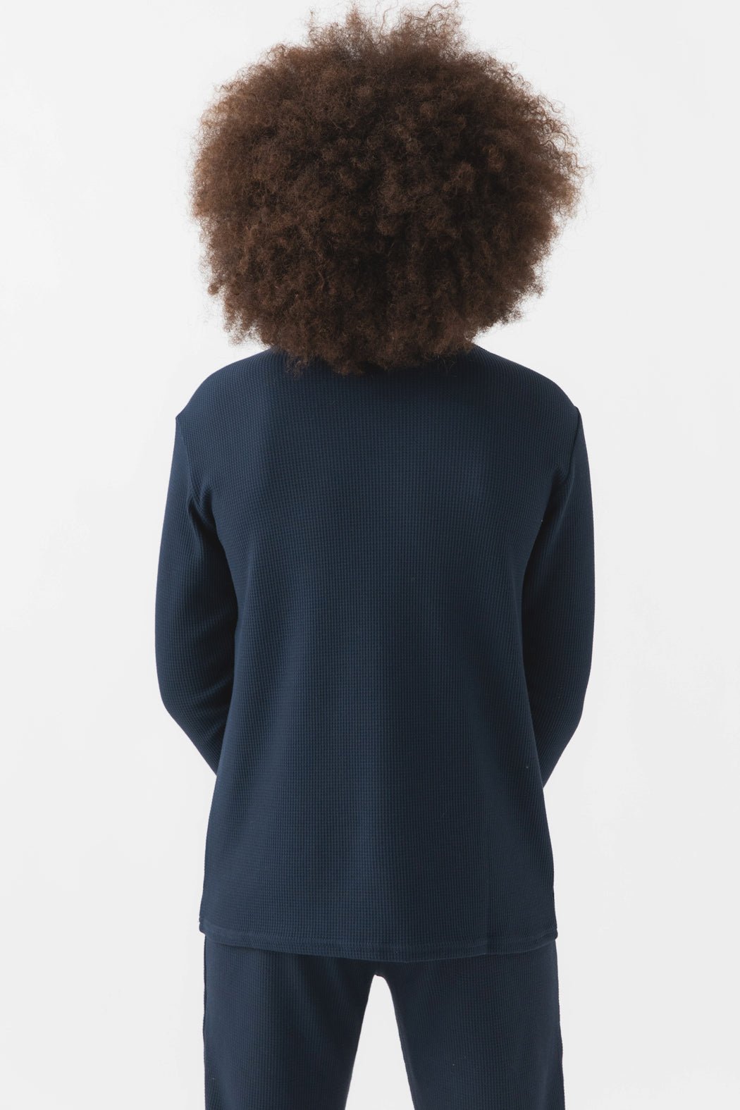 Children's Bamboo Waffle Knit Base Layer Long Sleeve - Last Chance