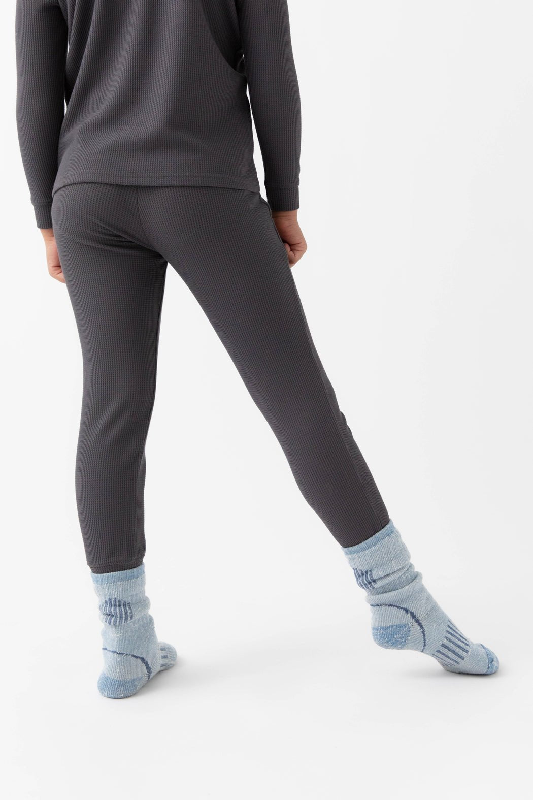 Children's Bamboo Waffle Knit Base Layer Pant - Last Chance