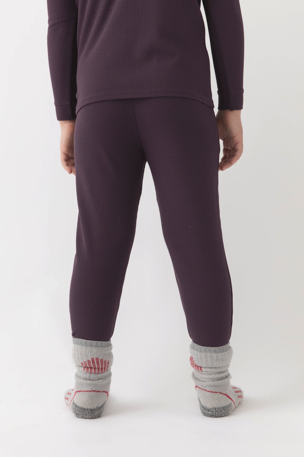 Children's Bamboo Waffle Knit Base Layer Pant - Last Chance