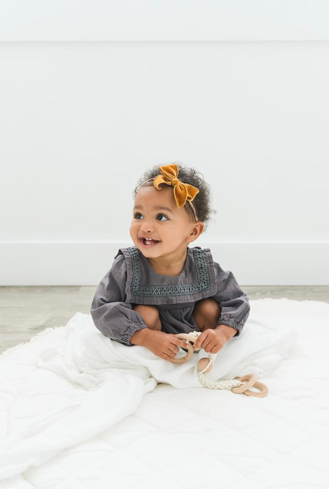 Pumpkin Spice Velvet Bow