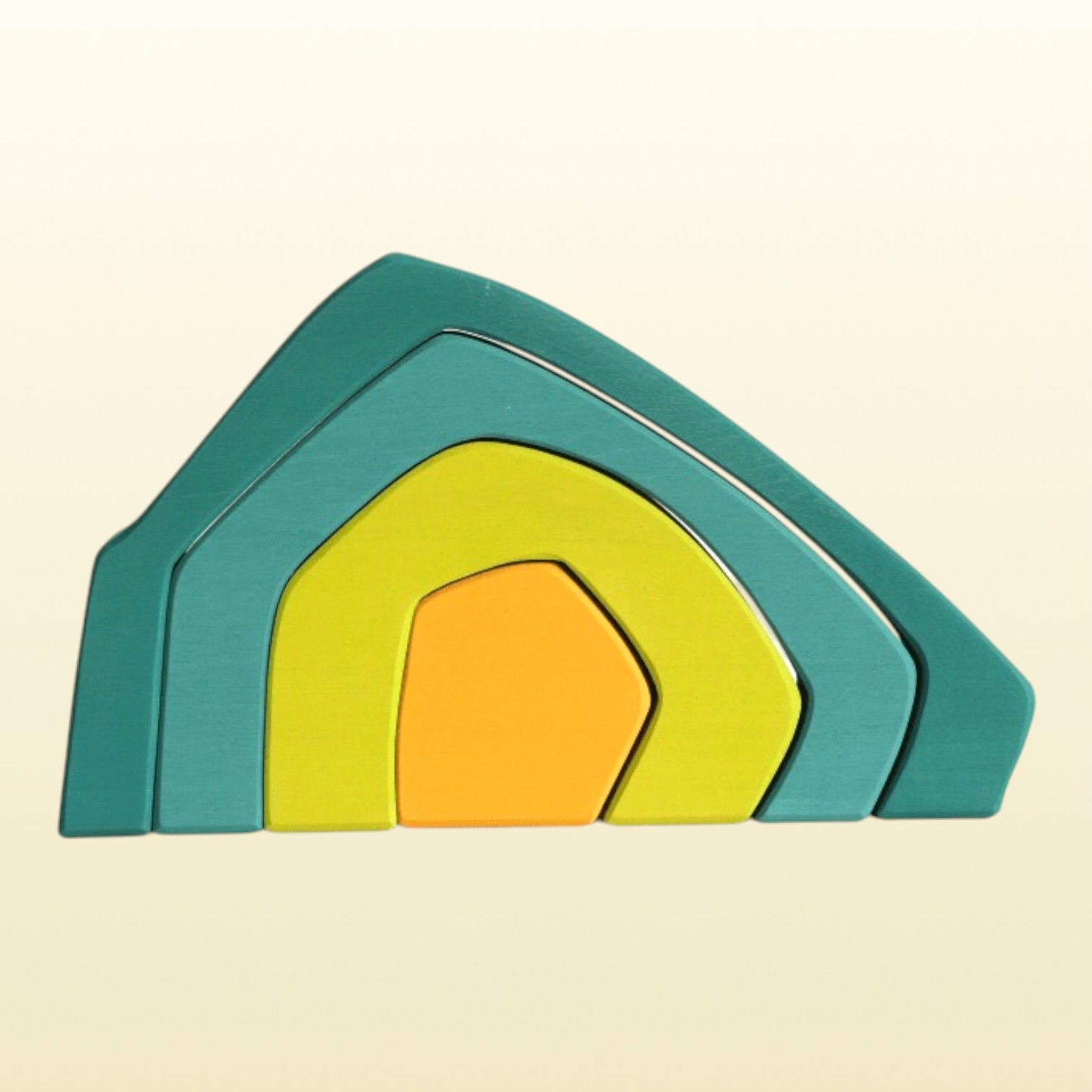**Pre-order (Ships in 2-3 Weeks)**Large STAINED Four Elements Wooden Stacking Puzzles Building Blocks