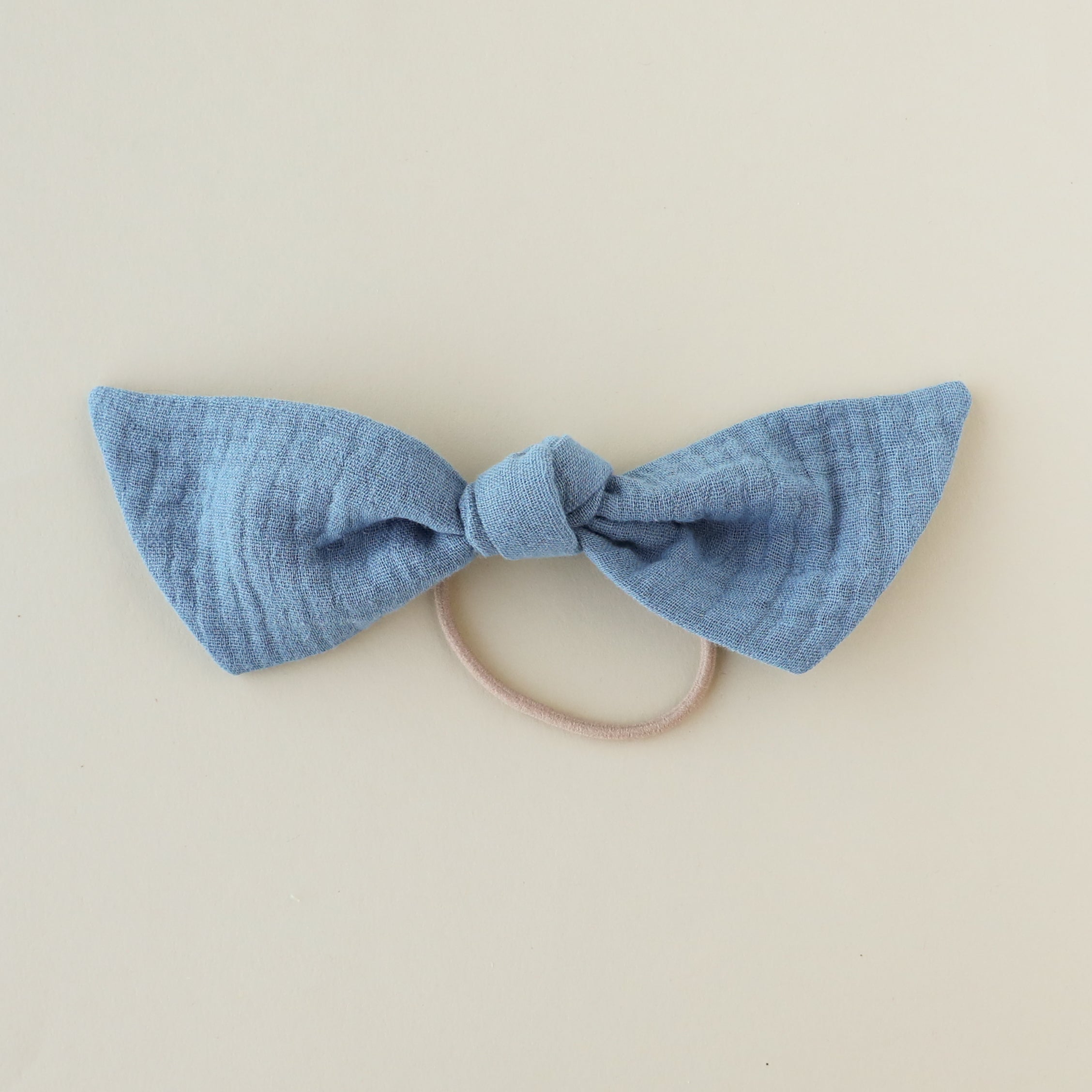 Steel Blue | Gauze Modern Knot