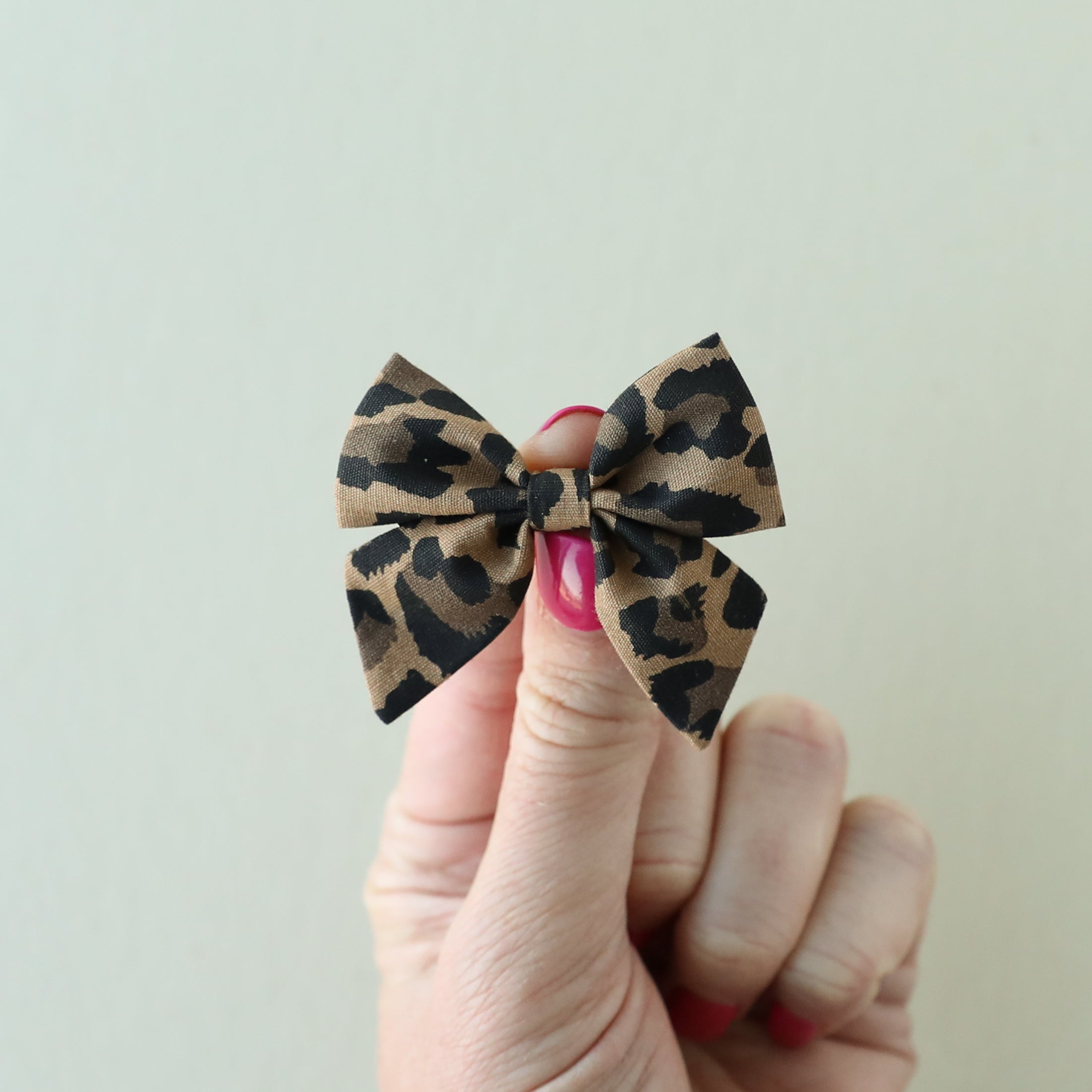 Leopard | Mini Piggy Bow