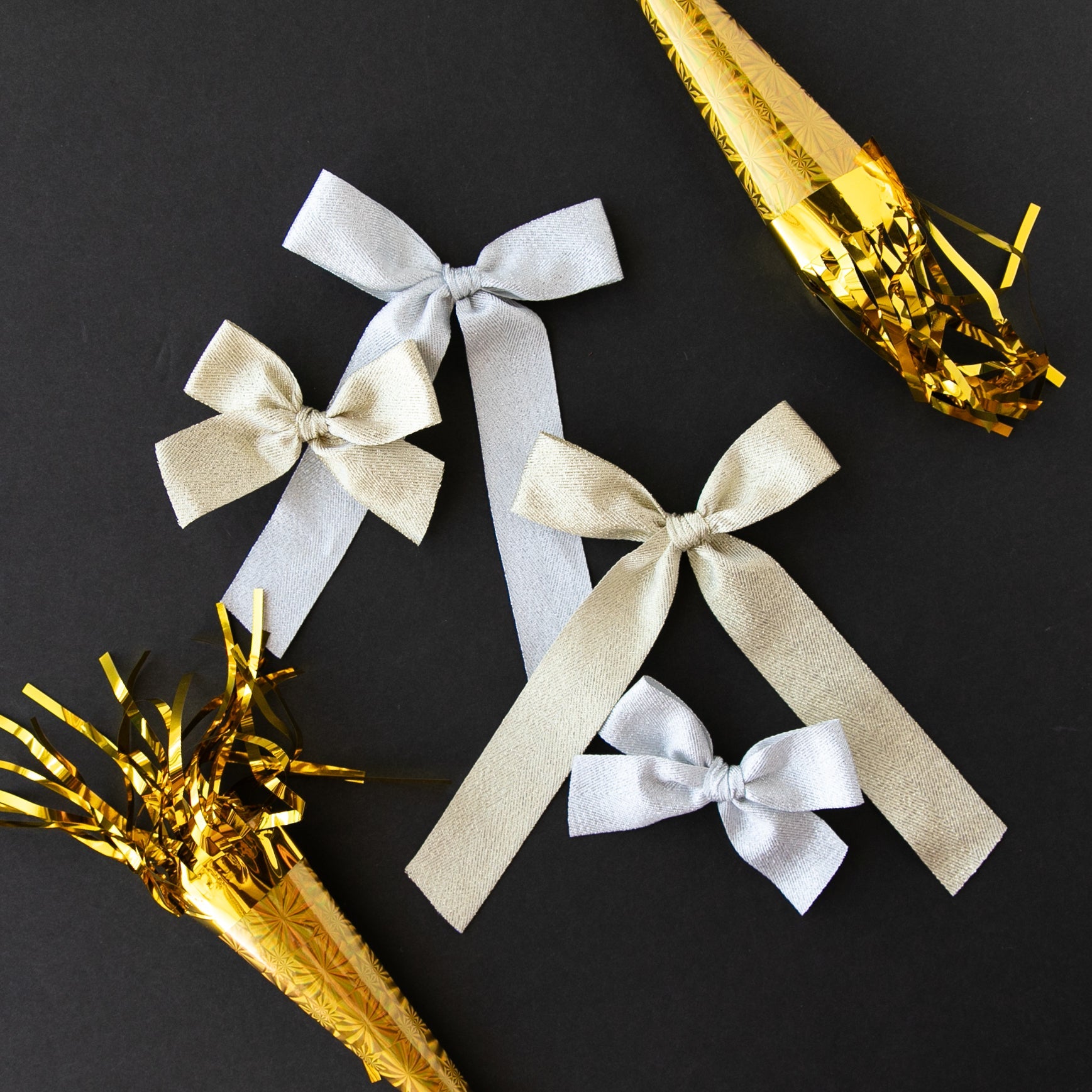 Glitz | Pigtail Set - Ribbon Bow