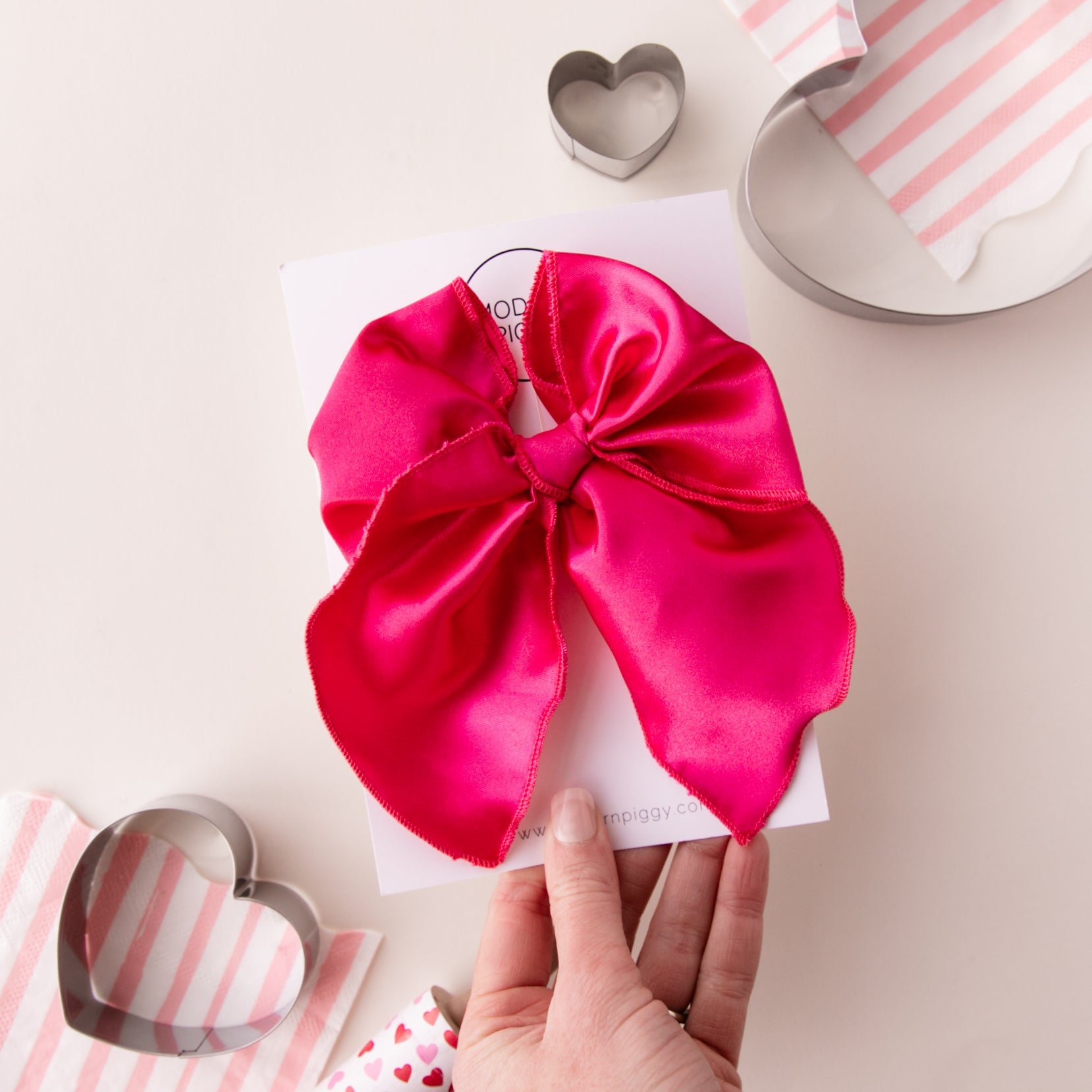 Flirty Satin | Party Bow