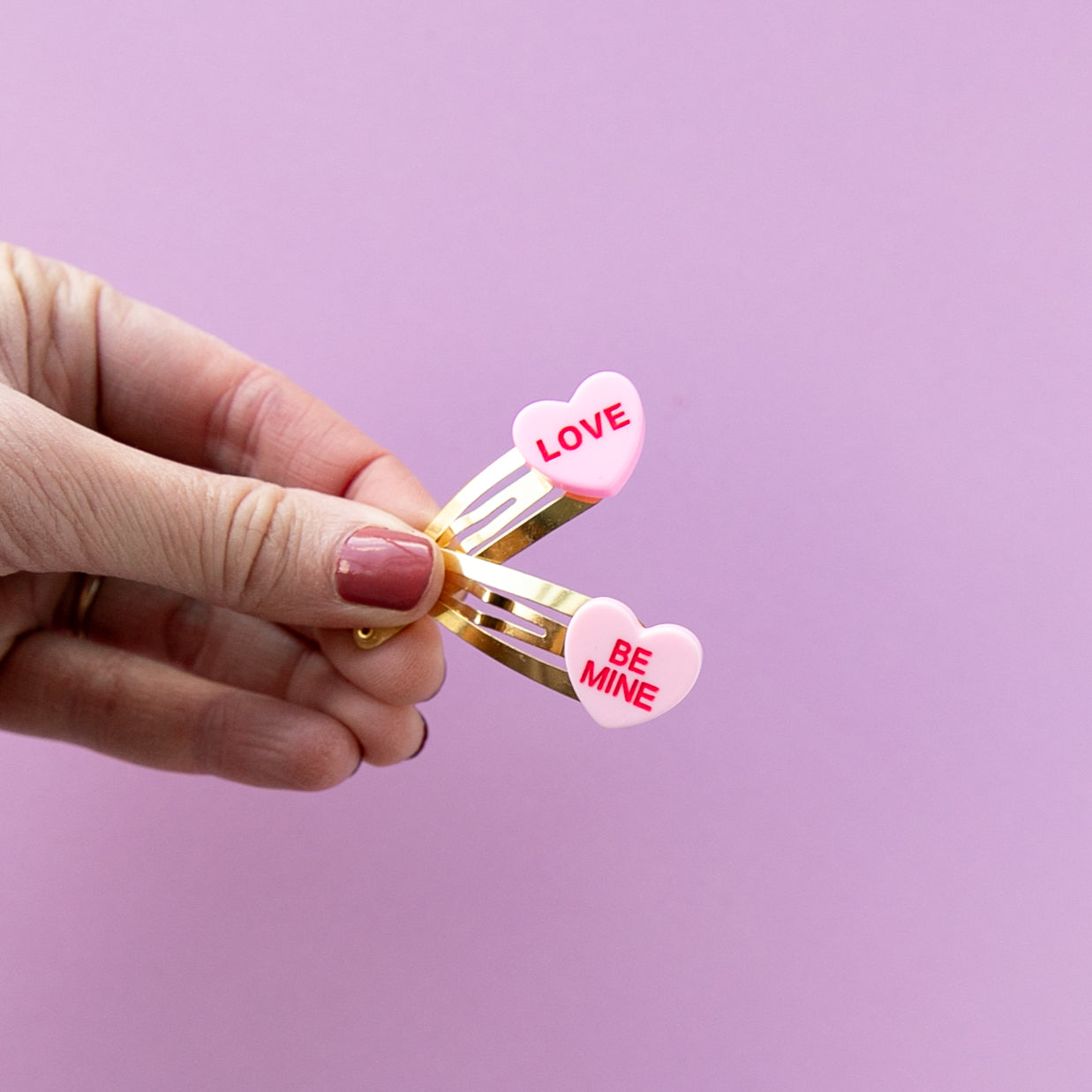 Conversation Heart | Snap Clip Set