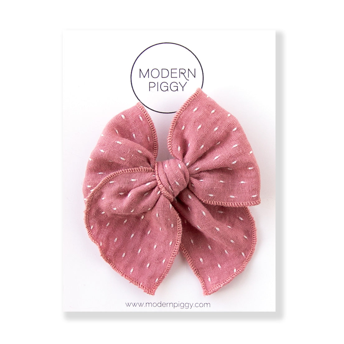 Raspberry | Petite Party Bow