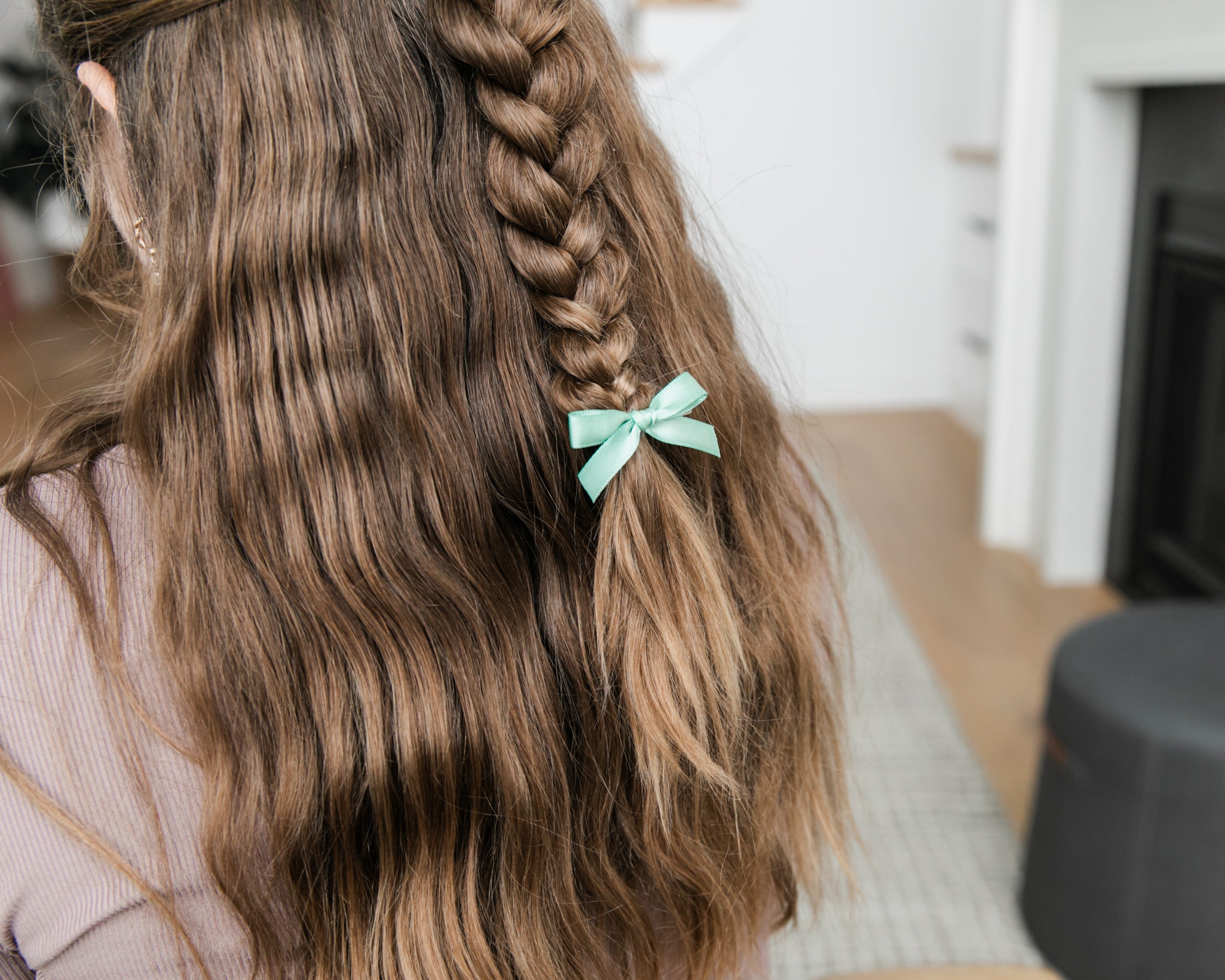 Sage | Mini Ribbon Bow Set