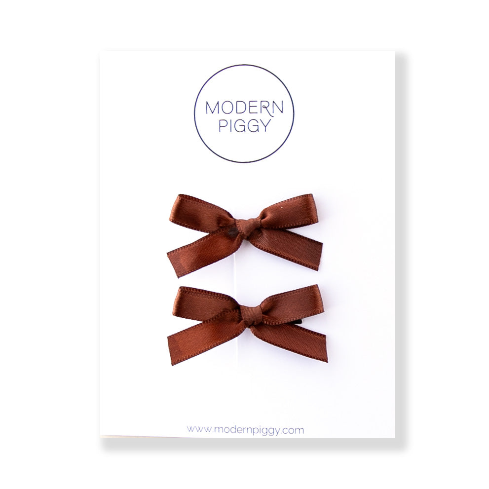 Coffee | Mini Ribbon Bow Set