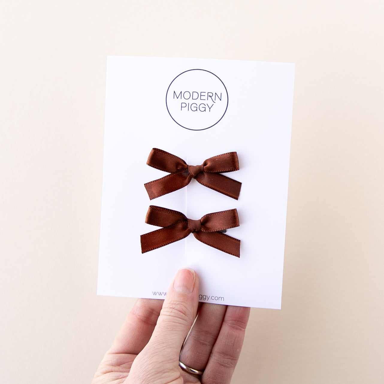 Coffee | Mini Ribbon Bow Set