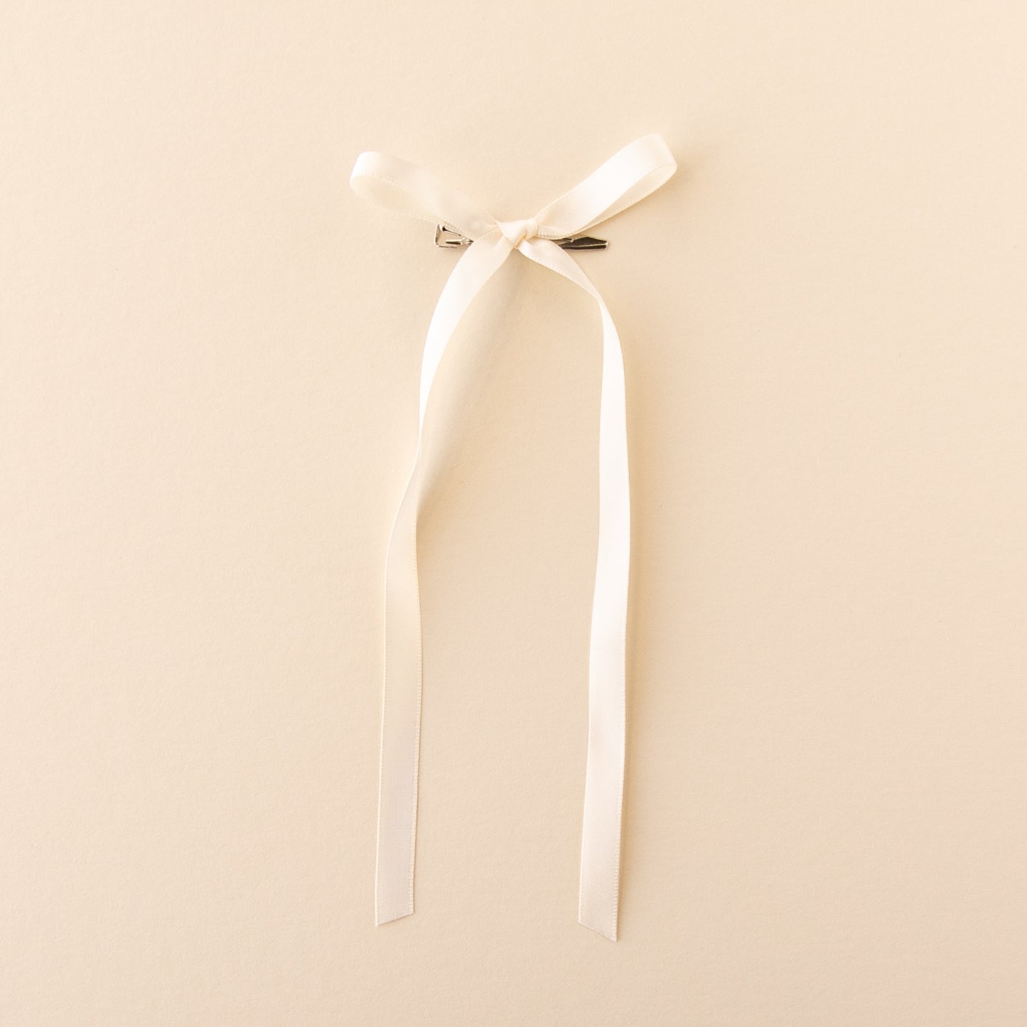 Ivory | Statement Ribbon Bow