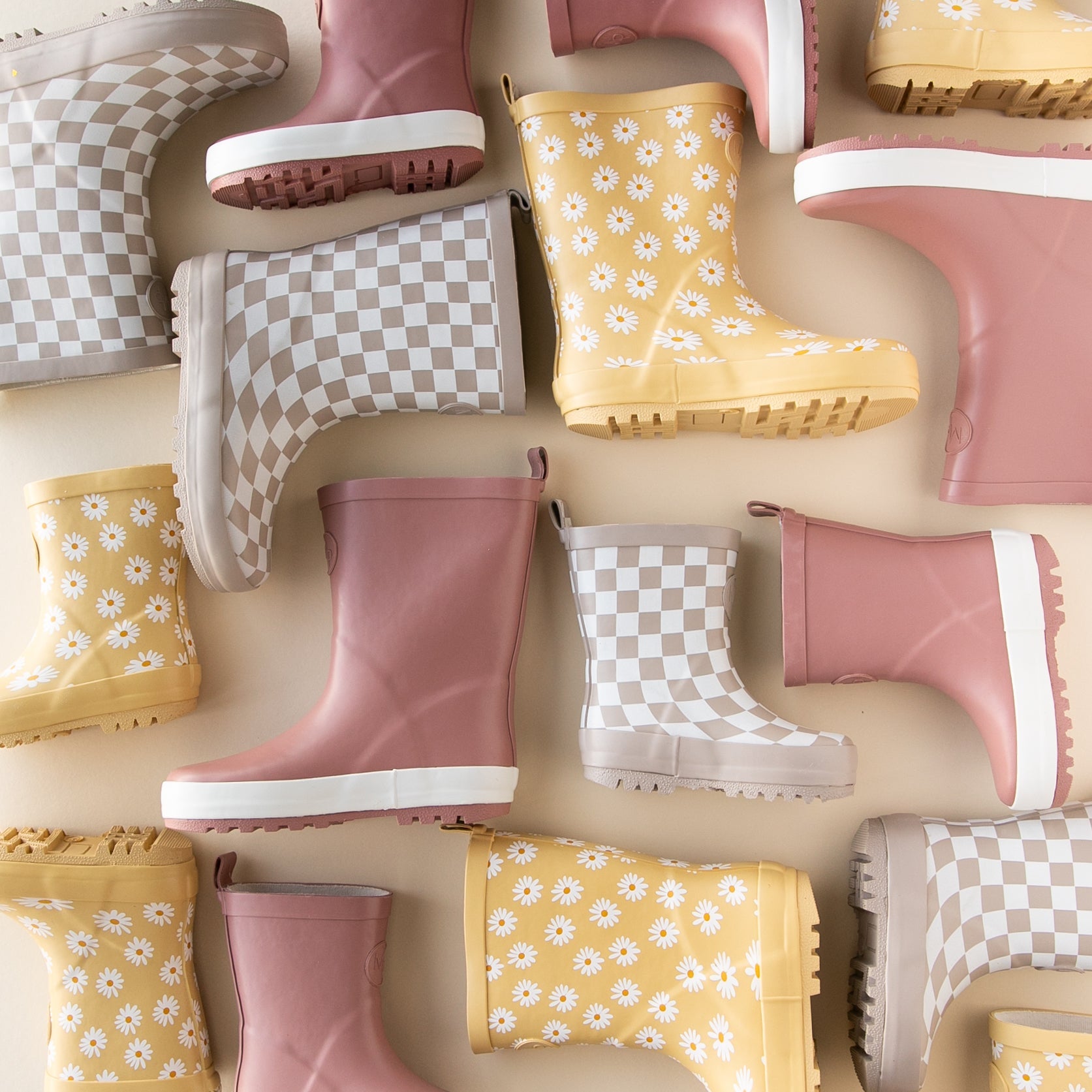 Checkerboard | Children's Rain Boot