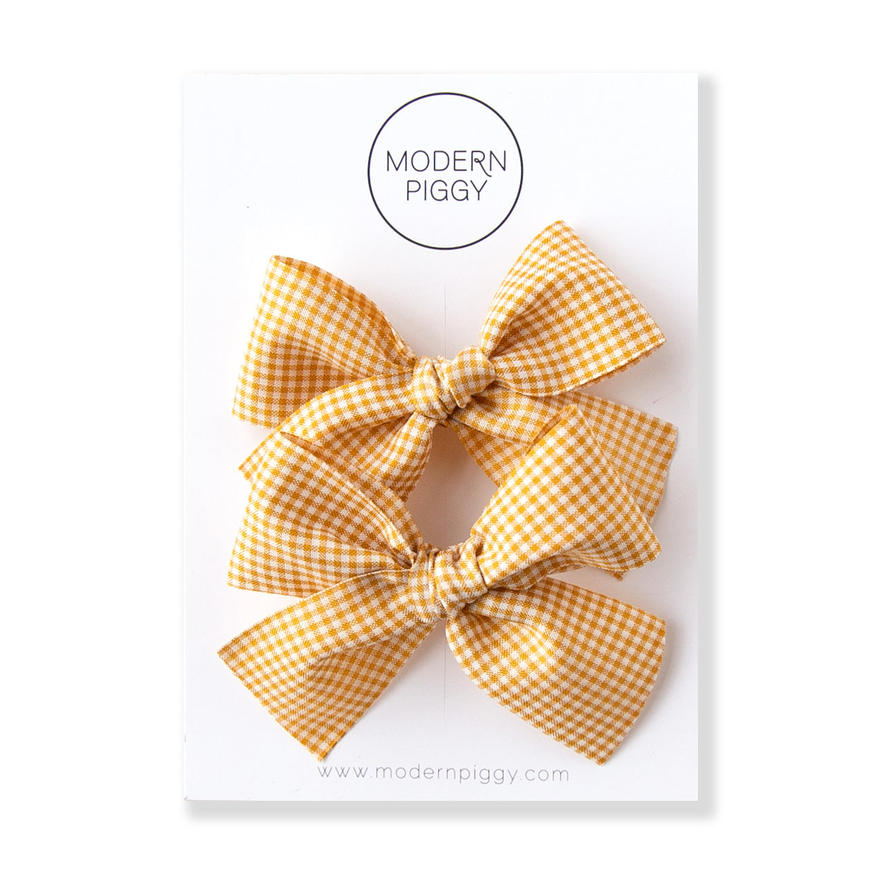 Honeycomb | Pigtail Set - Ribbon Bow