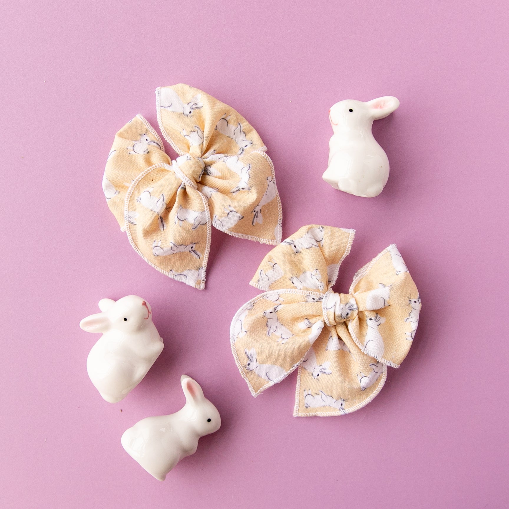 Cottontail | Pigtail Set - Petite Party Bow