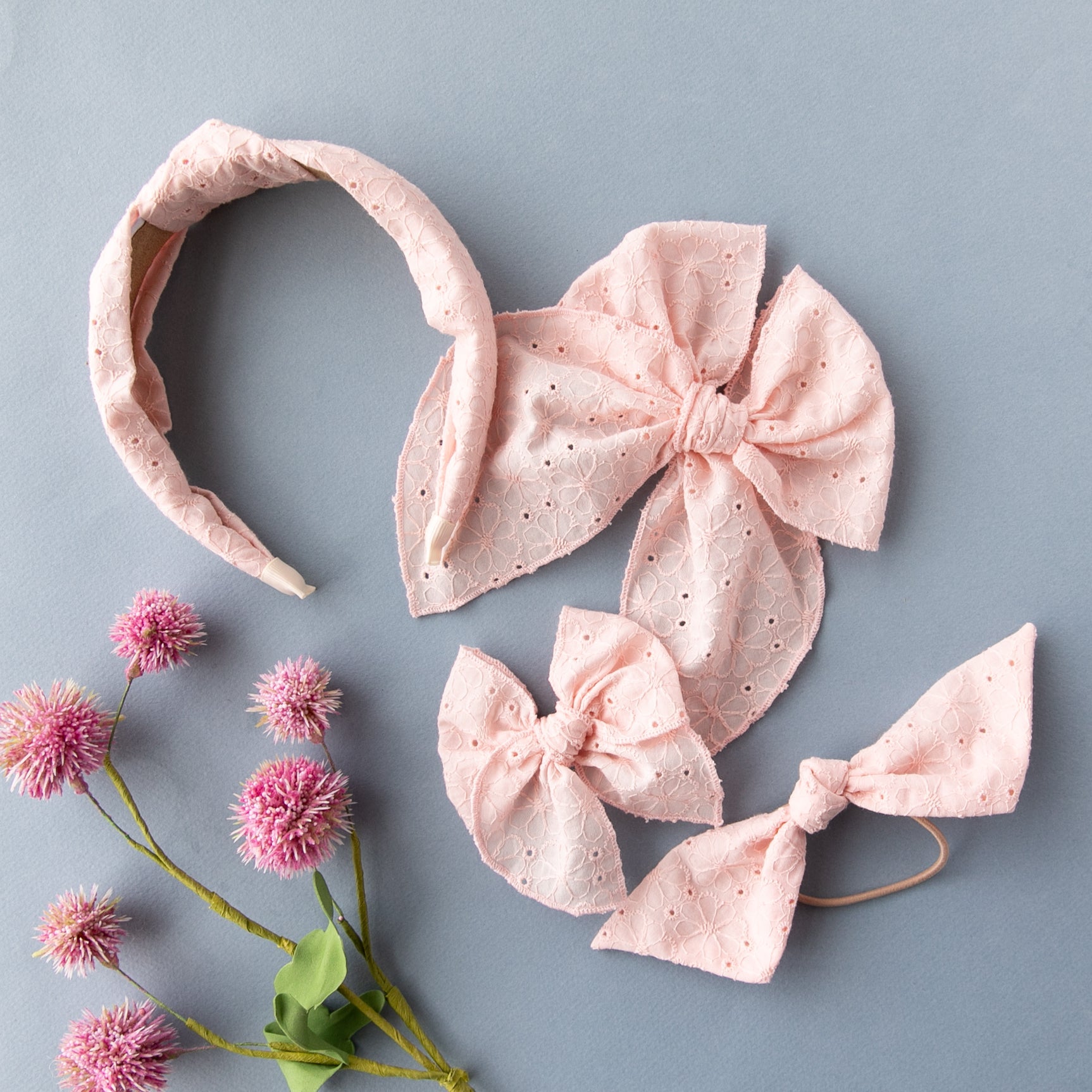 Petal Pink Eyelet | Modern Knot