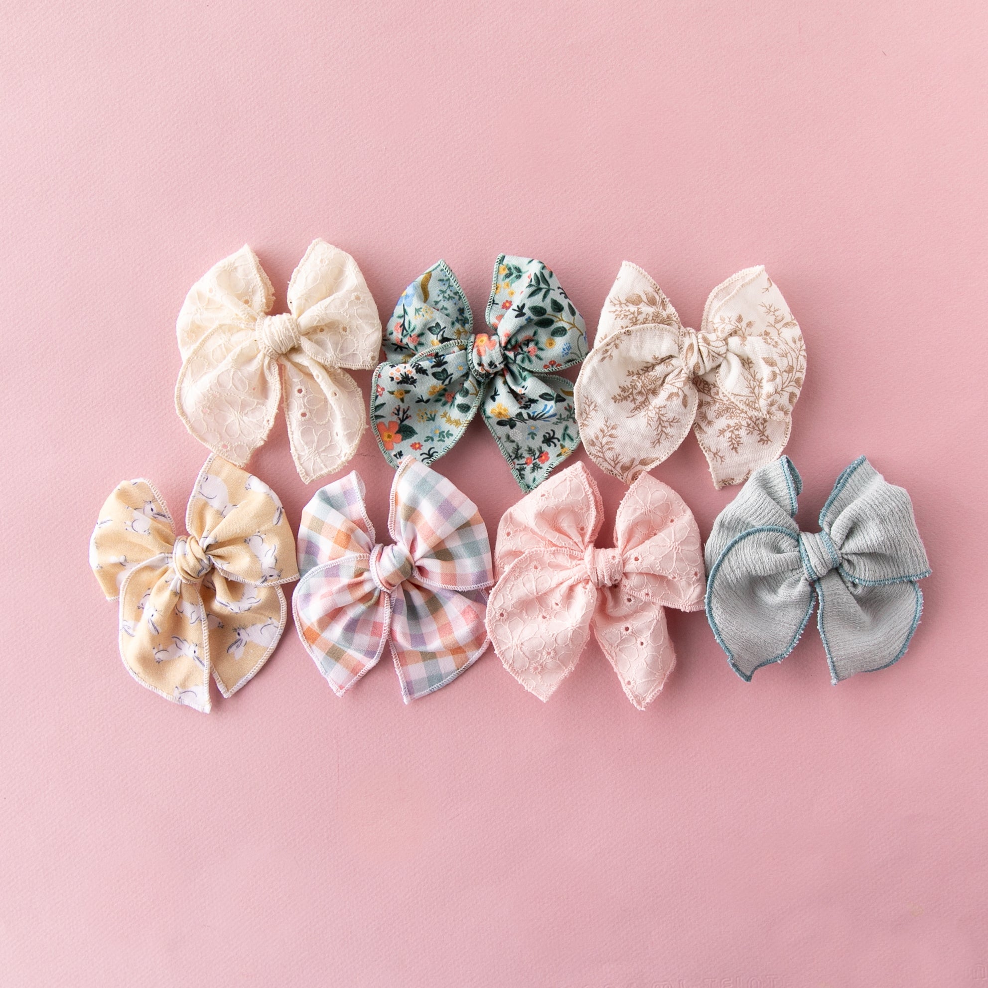 Misty Blue | Petite Party Bow