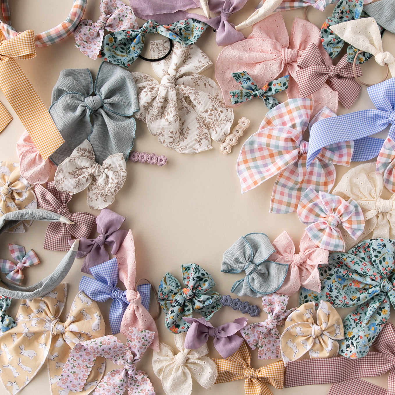 Honeycomb | Ribbon Bow