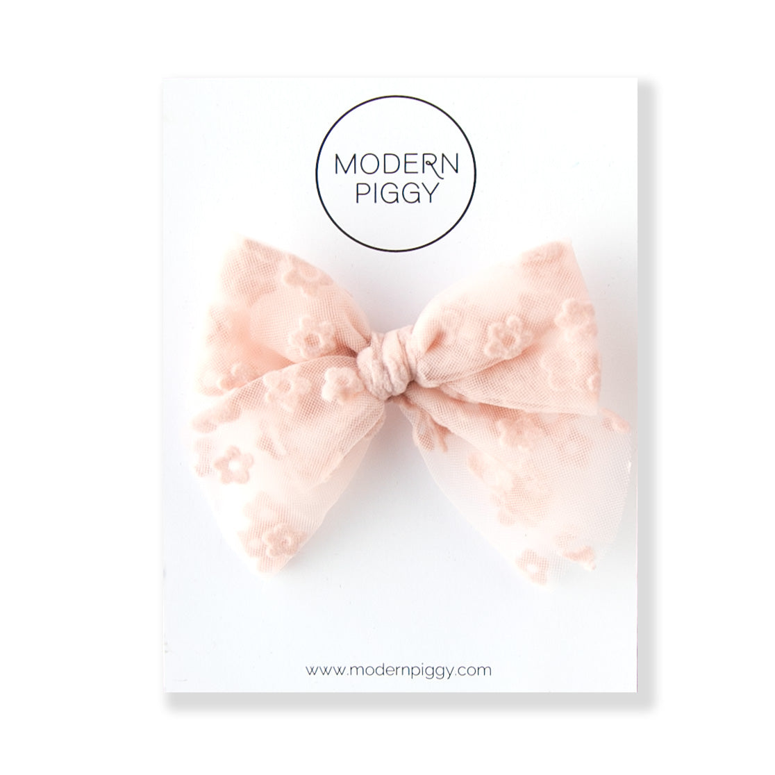 Bloom - Pink | Tulle Bow