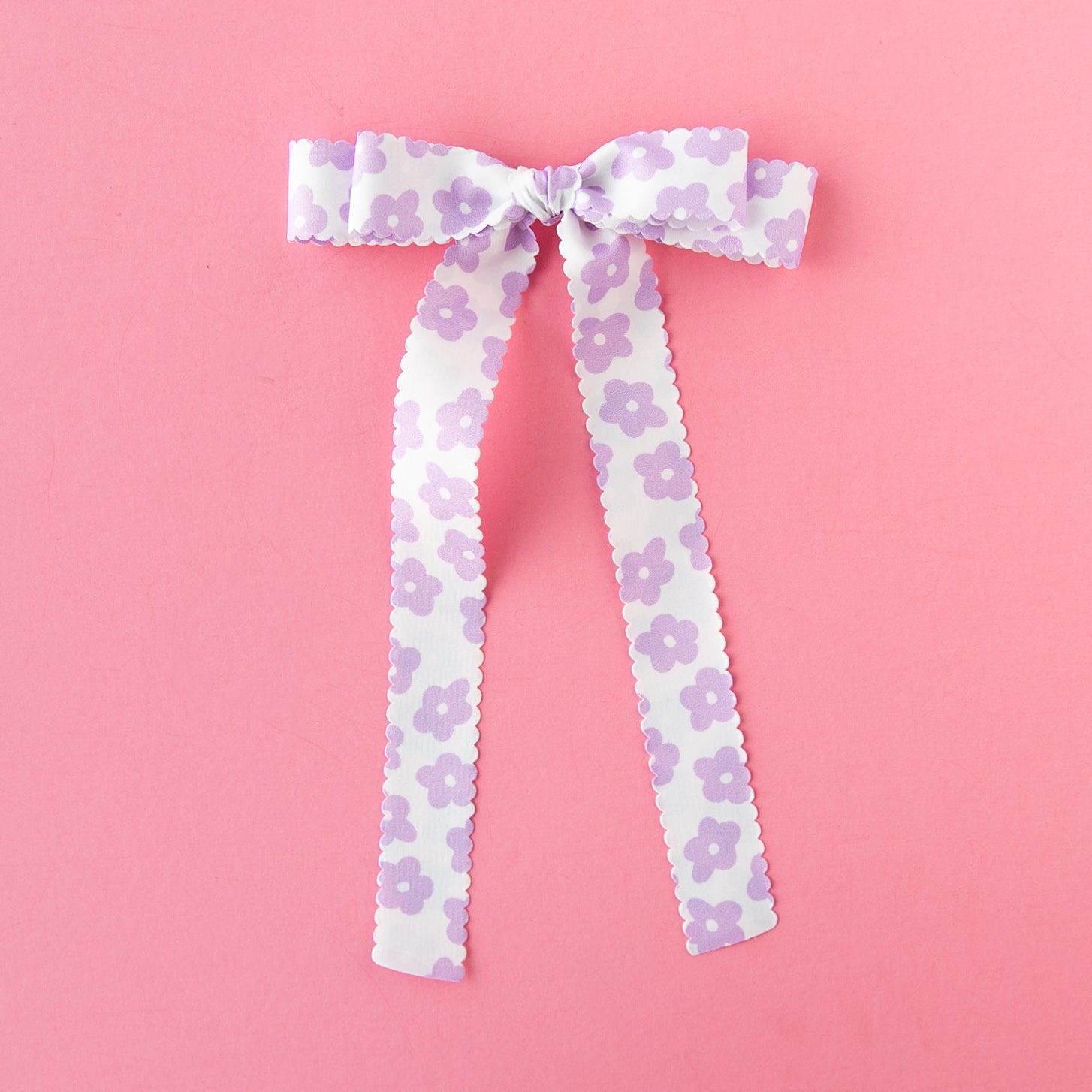 Mod Daisy - Purple | Statement Ribbon Bow