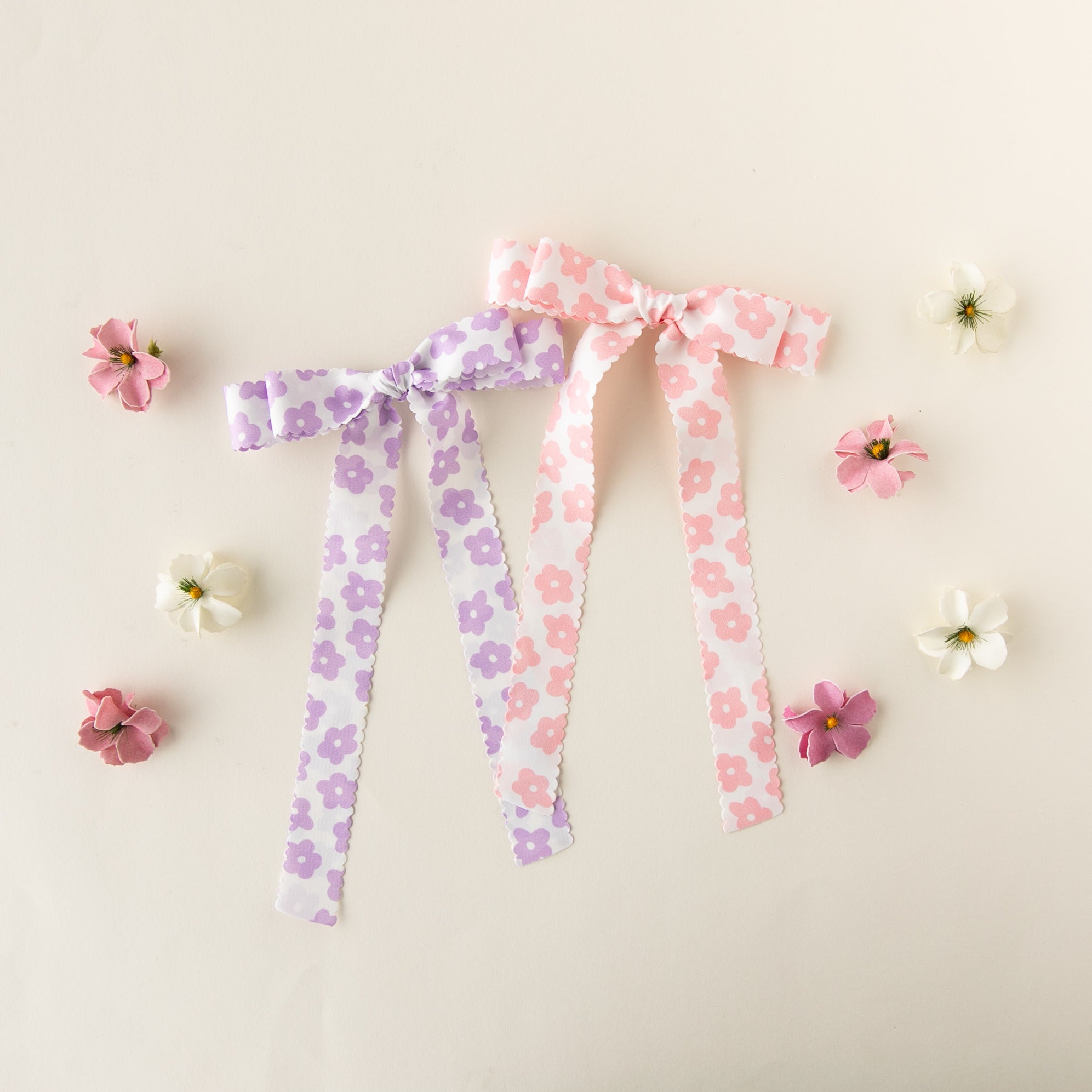 Mod Daisy - Purple | Statement Ribbon Bow