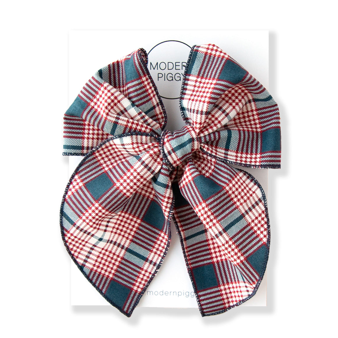 Stateside Plaid | Party Bow