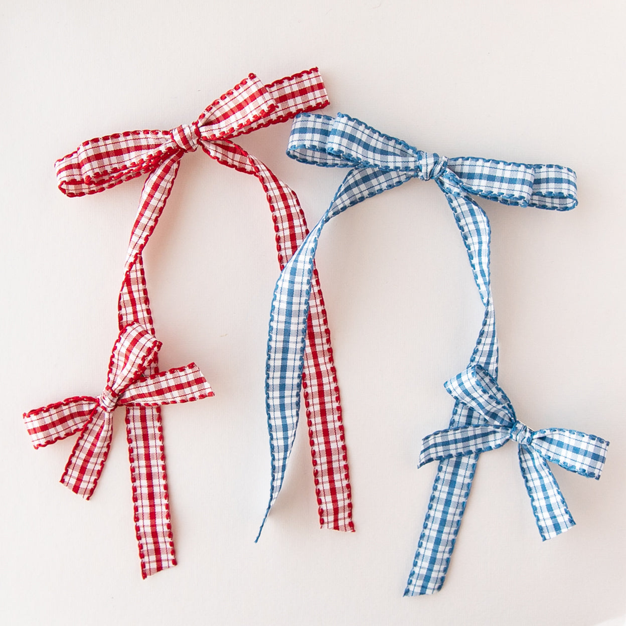 Picnic - Blue | Ribbon Bow