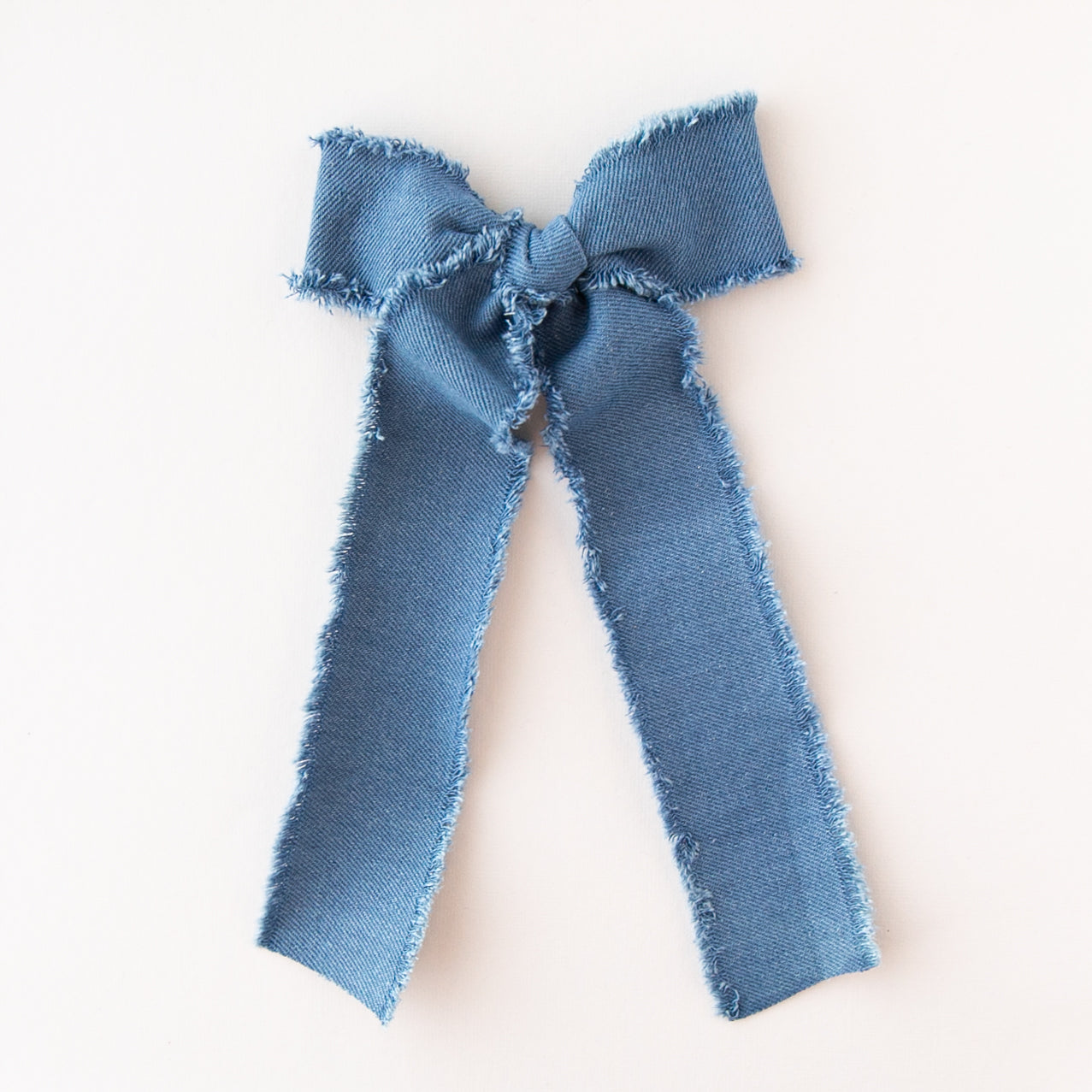 Blue Jeans | Statement Ribbon Bow