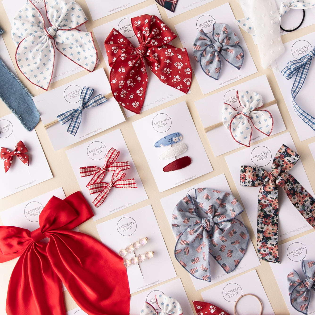 Star Spangled | Petite Party Bow