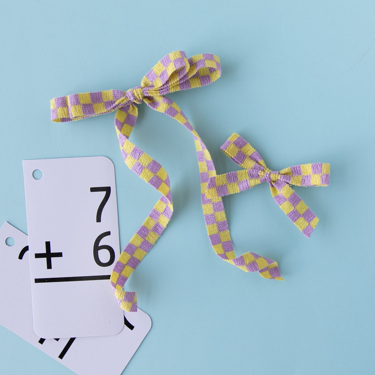 Hopscotch - Yellow | Ribbon Bow