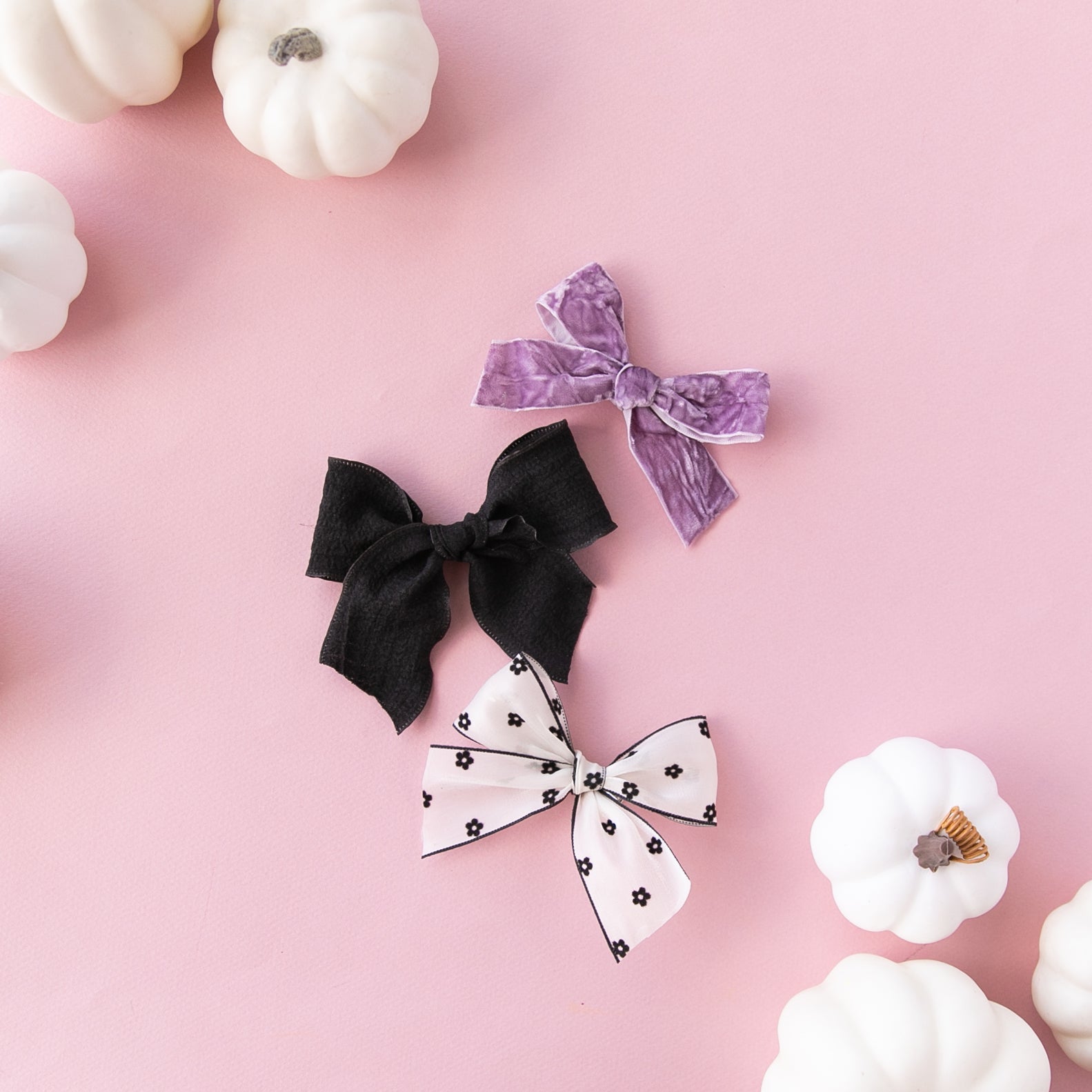 Coraline | Pigtail Set - Ribbon Bow
