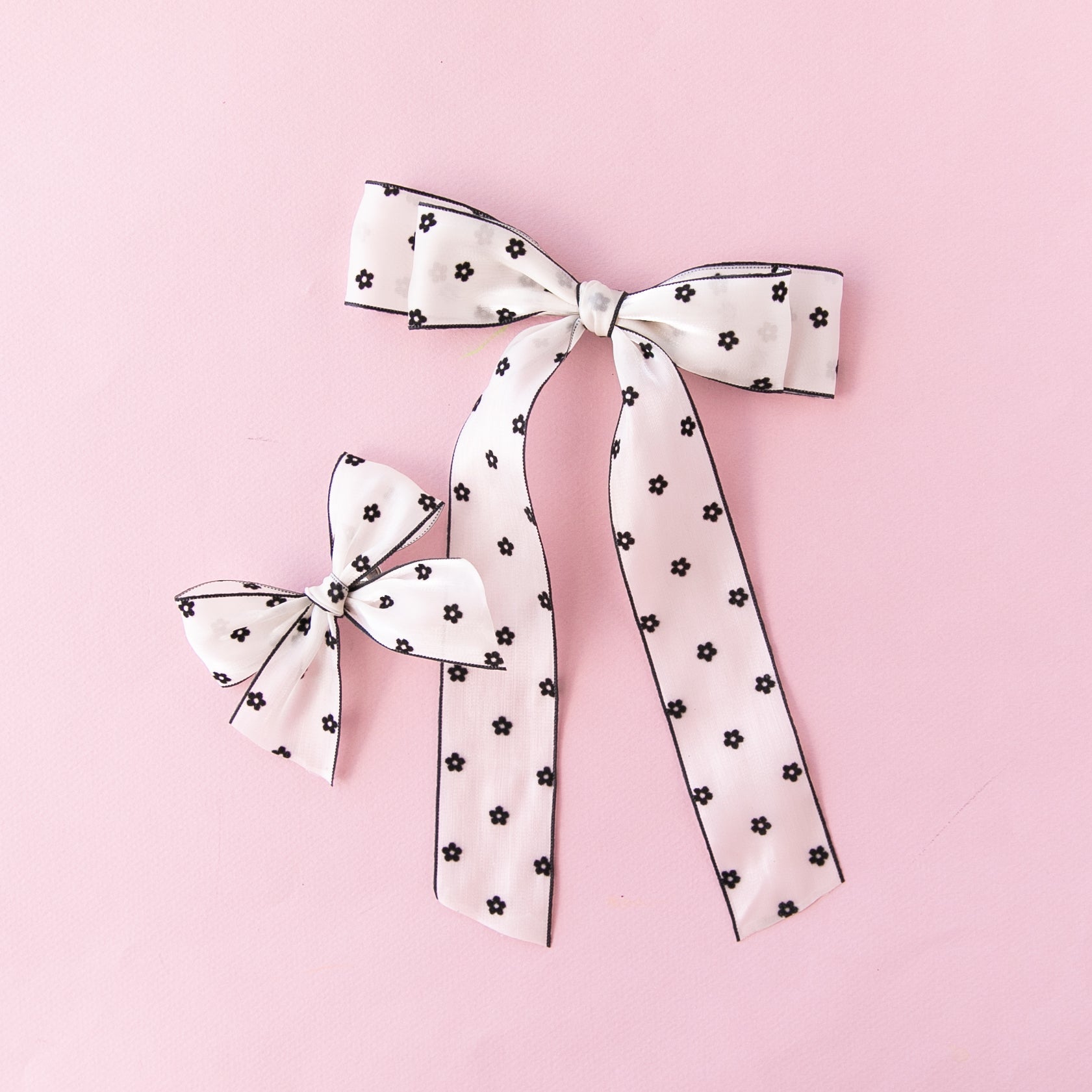 Coraline | Pigtail Set - Ribbon Bow