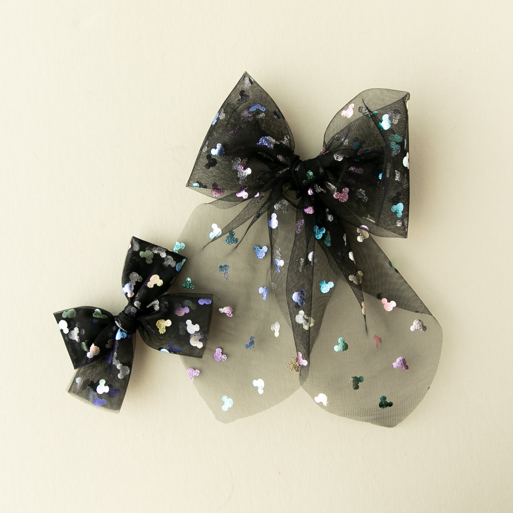 Bibbidi Bobbidi - Black | Tulle Statement Bow