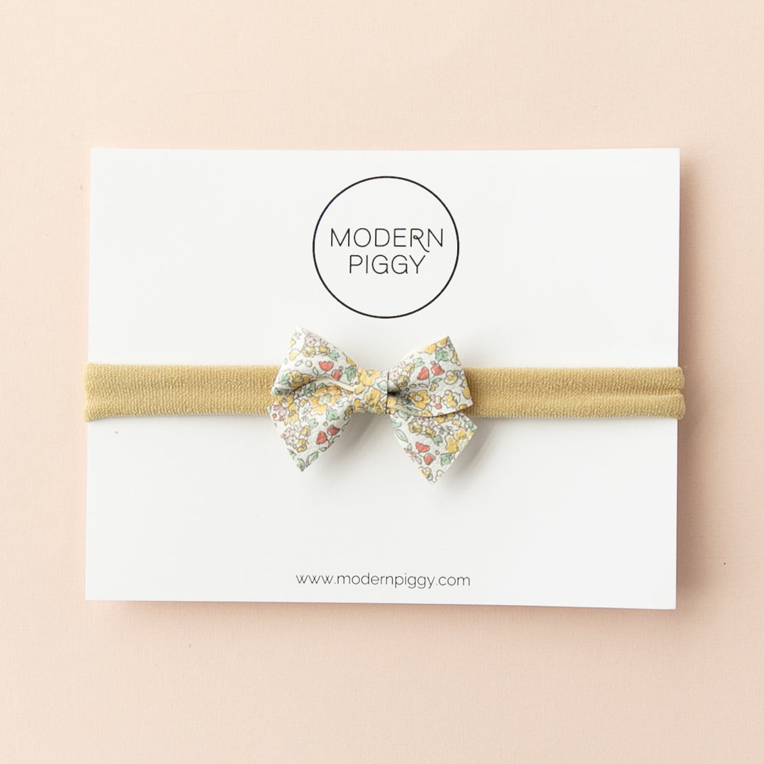 Blossom | Leather Baby Bow