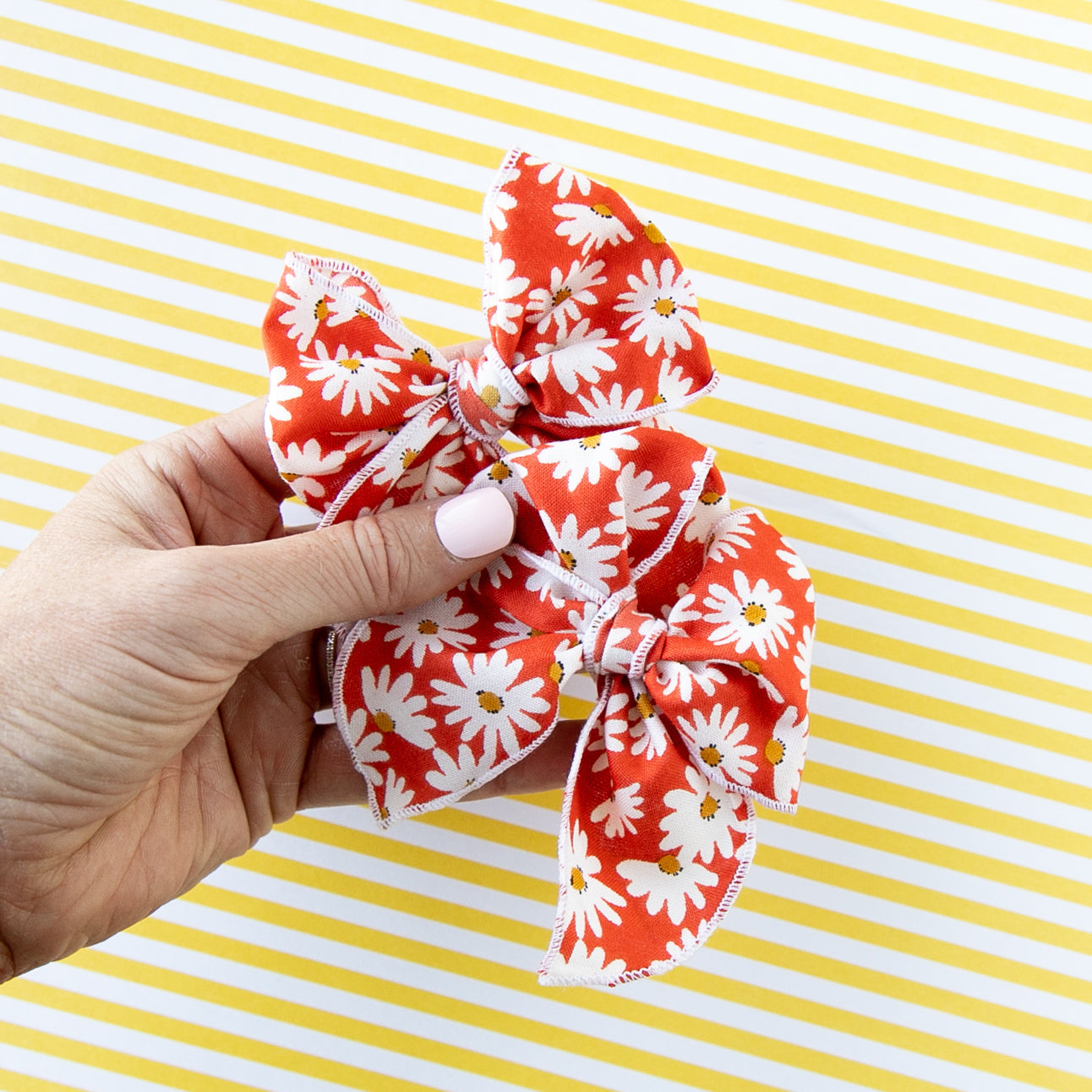 Sunset Daisy | Petite Party Bow