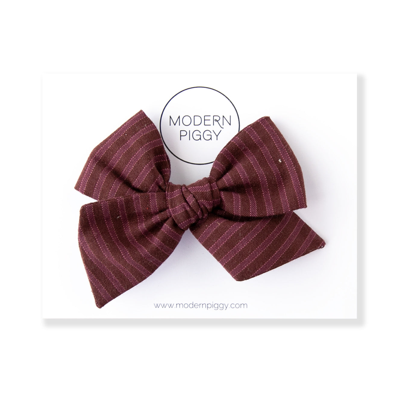 Raisin | Oversized Hand-tied Bow