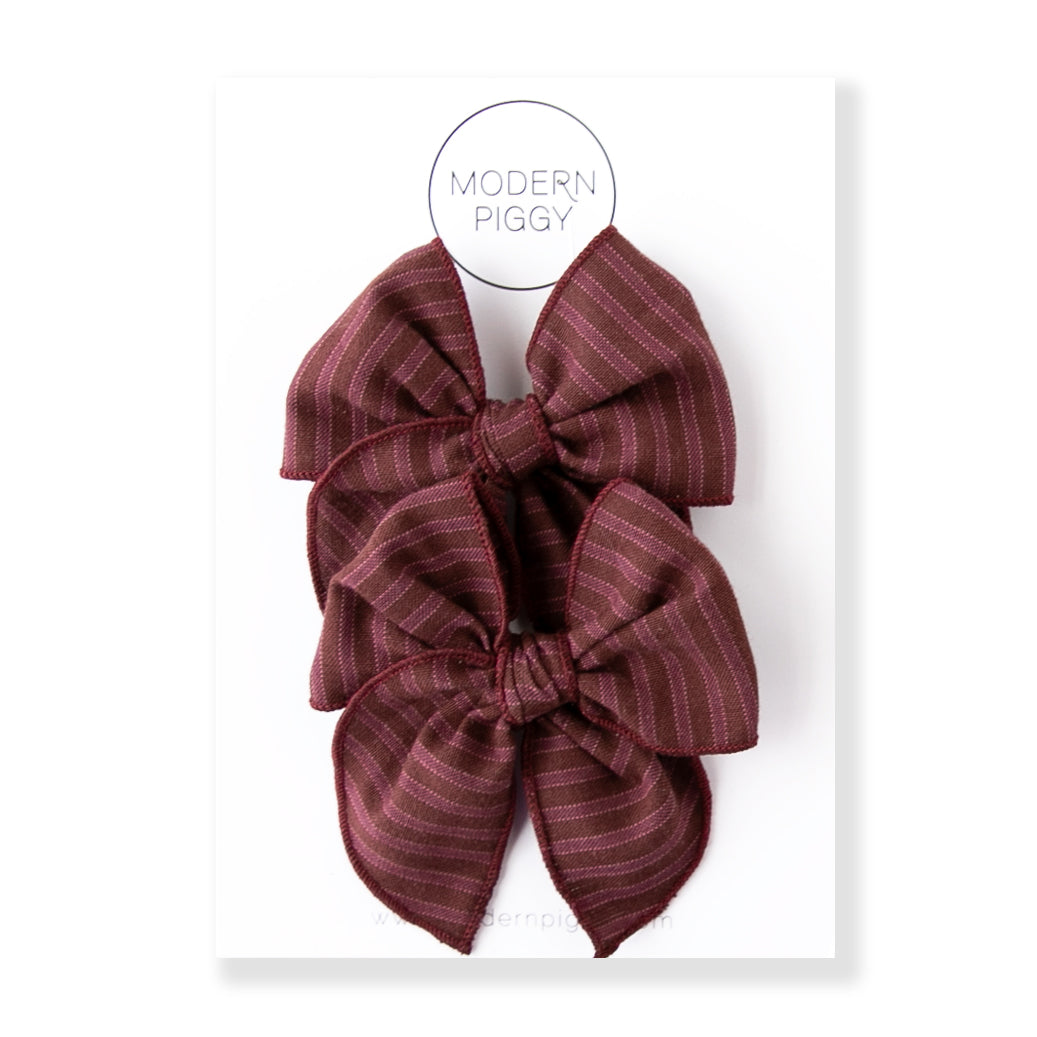 Raisin | Pigtail Set - Petite Party Bow